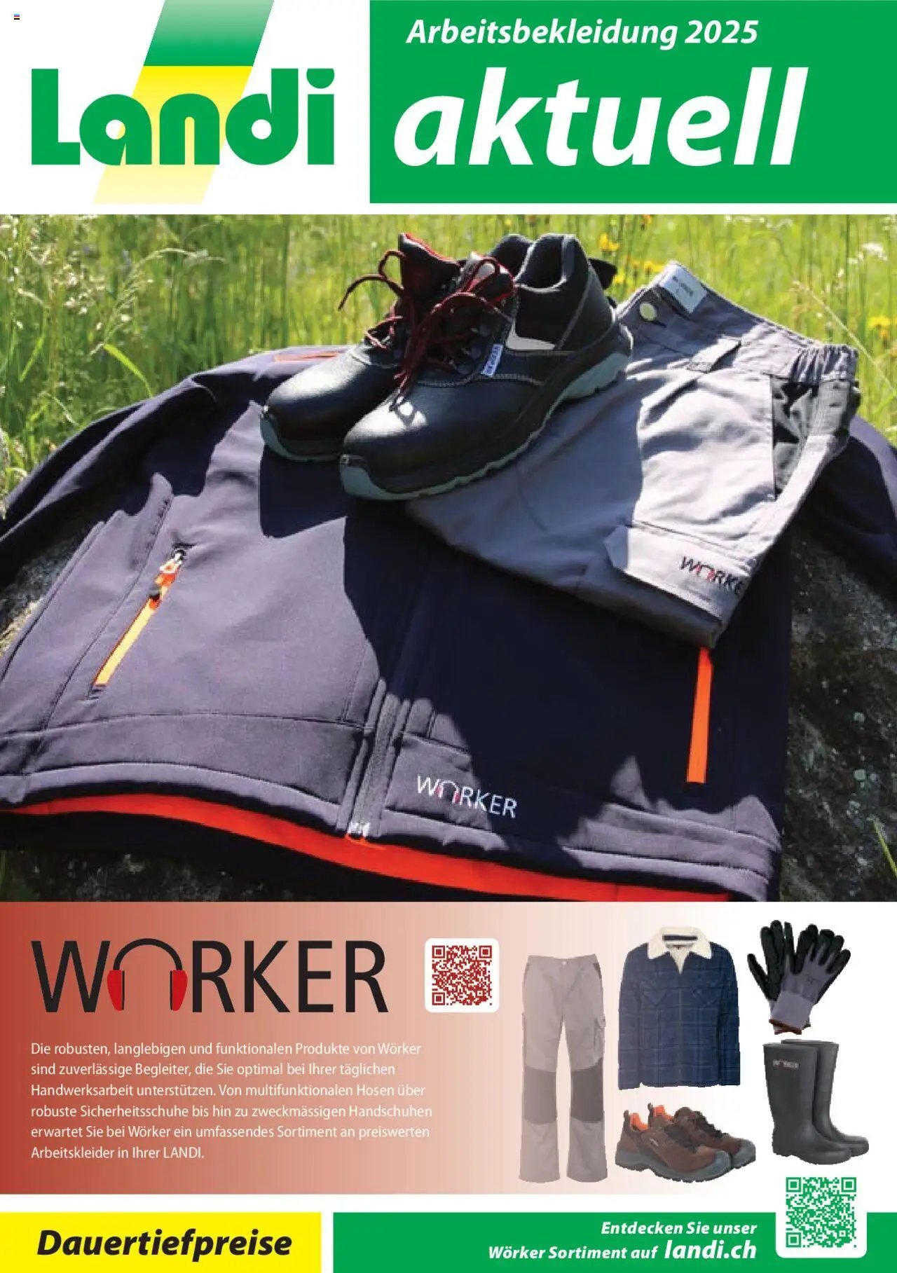 Landi Aktionen Arbeitsbekleidung Wörker (2025-06-11 - 2025-12-31) | 1