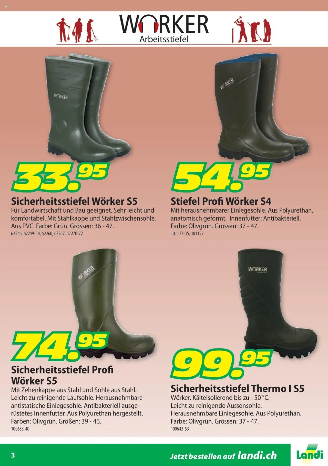 Landi Aktionen Arbeitsbekleidung Wörker (2025-06-11 - 2025-12-31) | 3