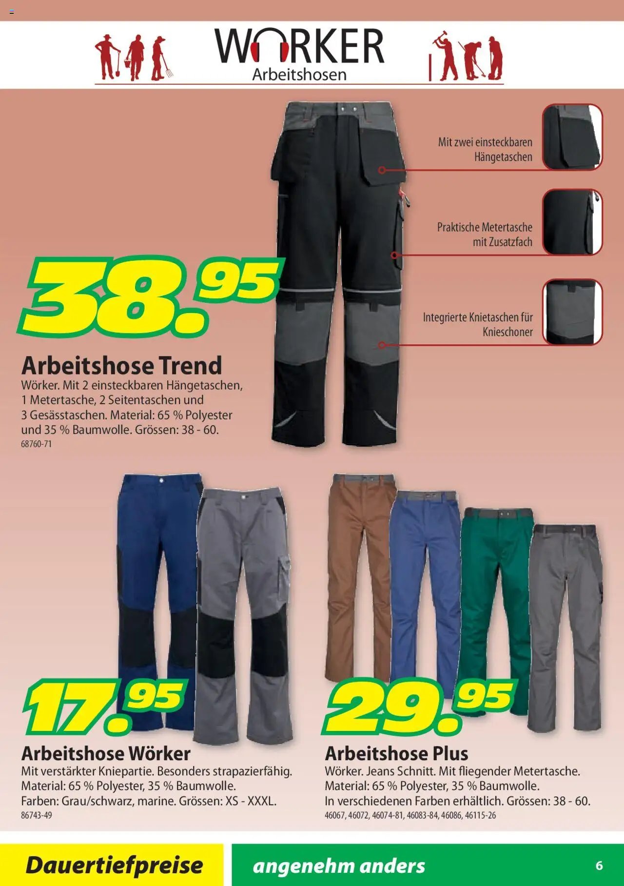 Landi Aktionen Arbeitsbekleidung Wörker (2025-06-11 - 2025-12-31) | 6