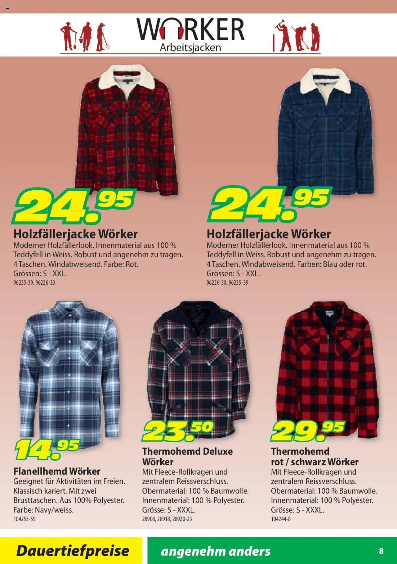 Landi Aktionen Arbeitsbekleidung Wörker (2025-06-11 - 2025-12-31) | 8