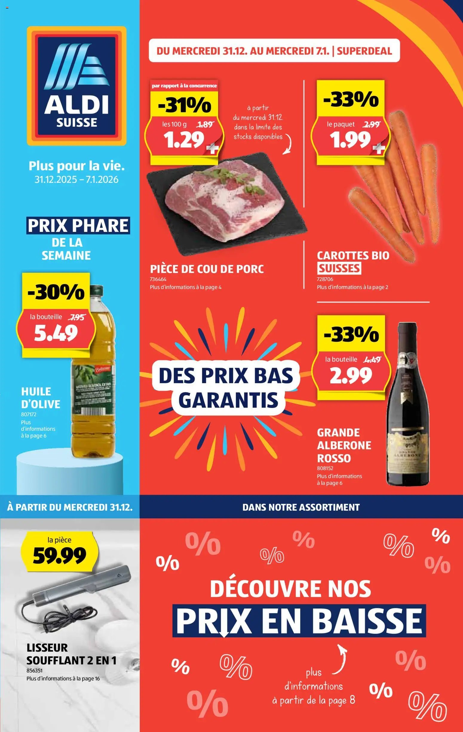 Aldi Aktionen FR (2025-12-31 - 2026-01-07)