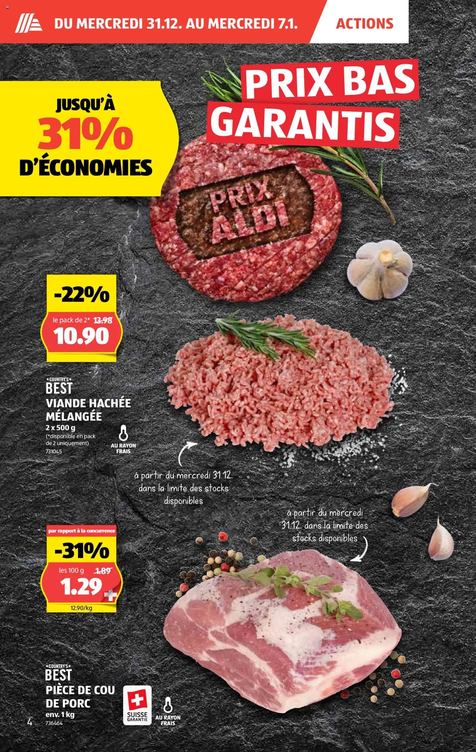 Aldi Aktionen FR (2025-12-31 - 2026-01-07)