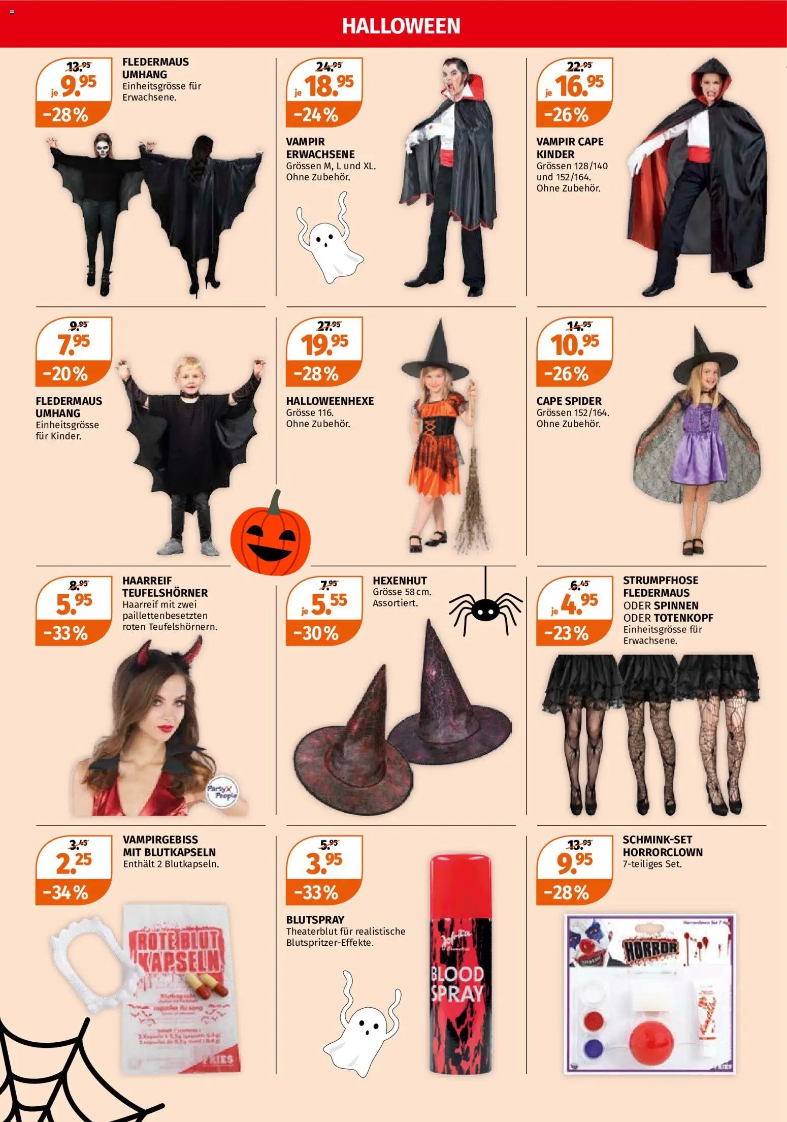 Müller aktionen Halloween