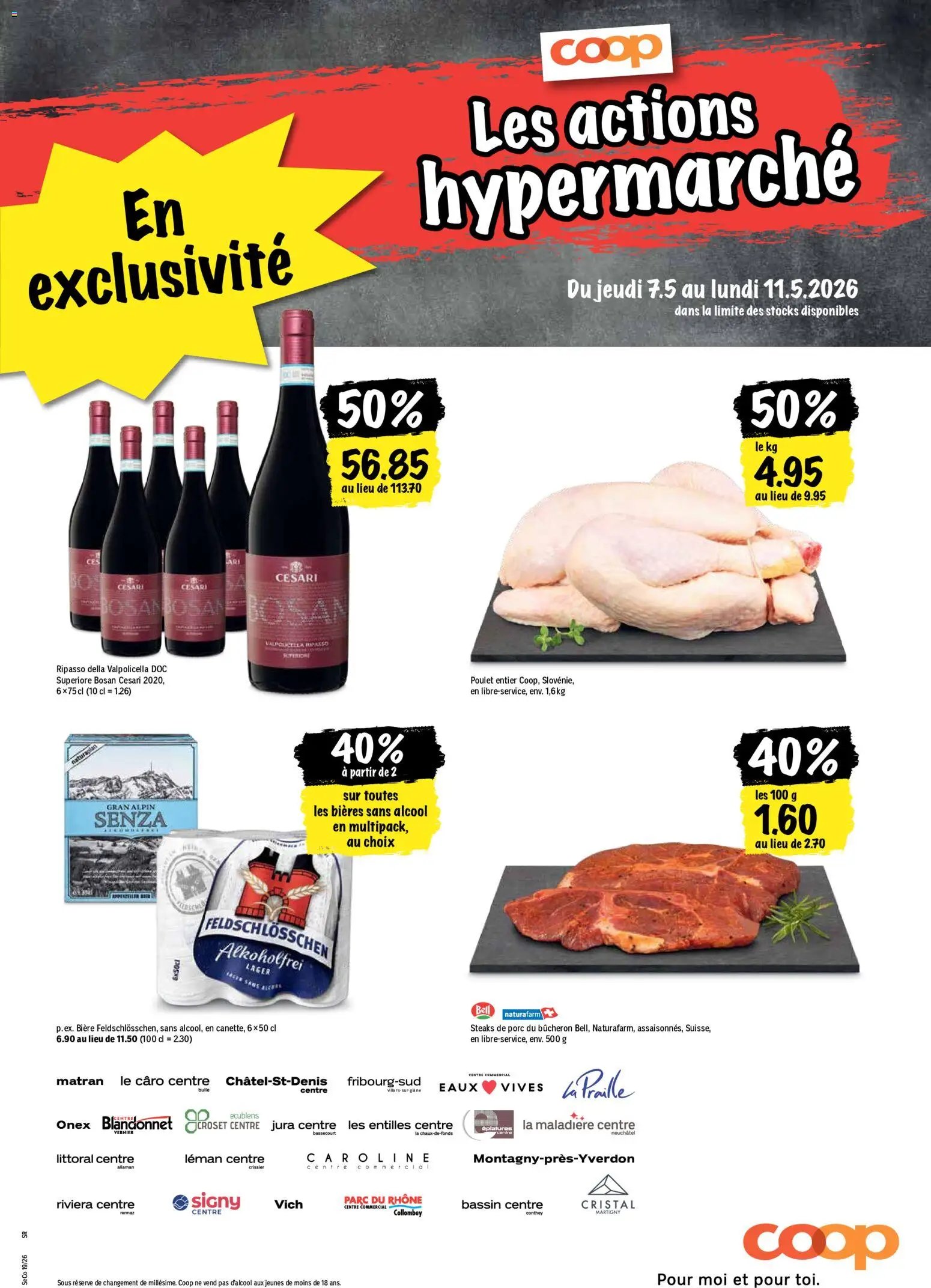 Coop aktionen FR (2026-05-07 - 2026-05-11)