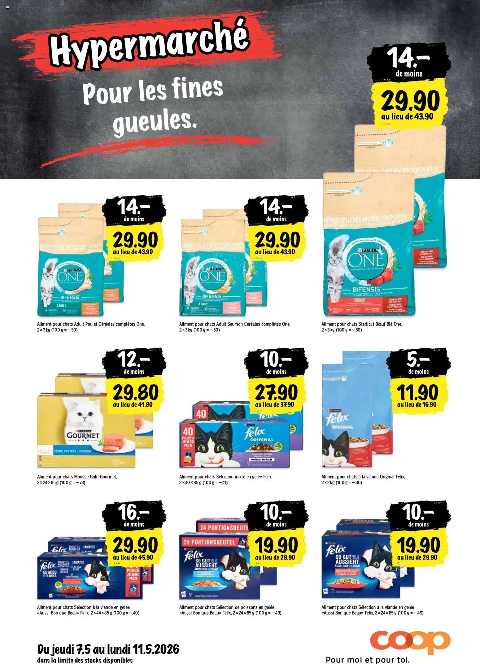 Coop aktionen FR (2026-05-07 - 2026-05-11)