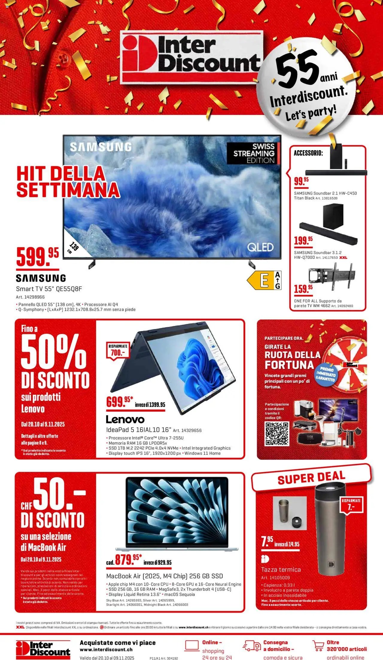 Interdiscount Aktionen IT (2025-10-20 - 2025-11-09) | 1