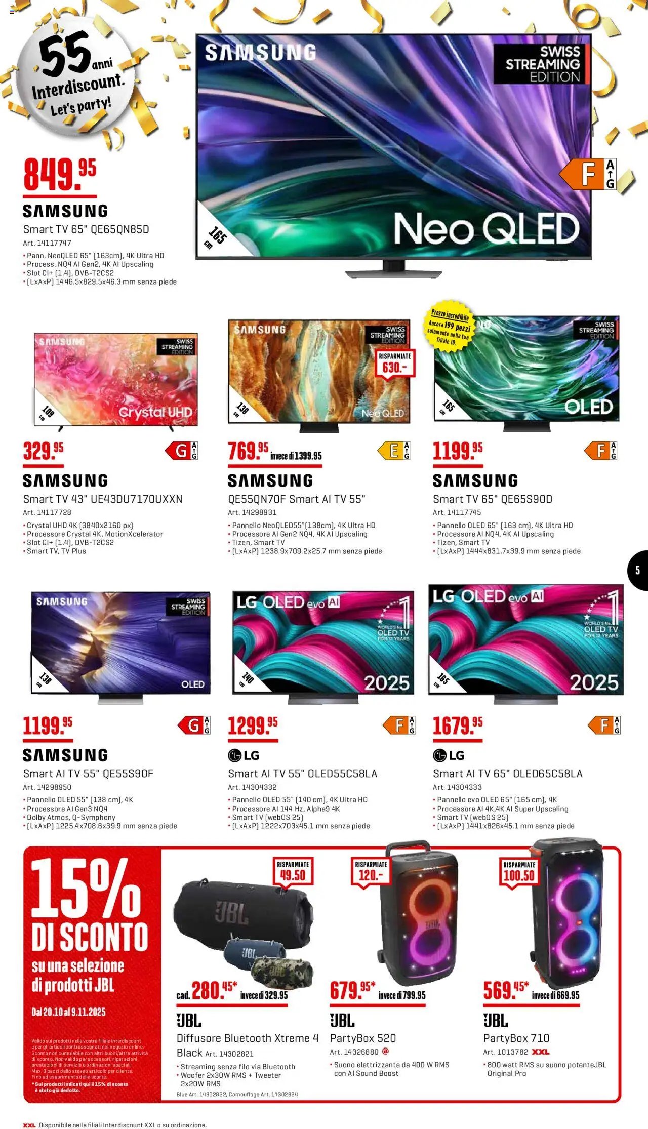 Interdiscount Aktionen IT (2025-10-20 - 2025-11-09) | 5