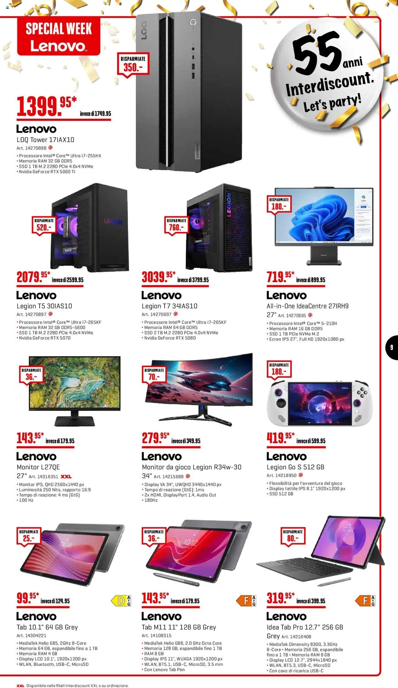 Interdiscount Aktionen IT (2025-10-20 - 2025-11-09) | 9