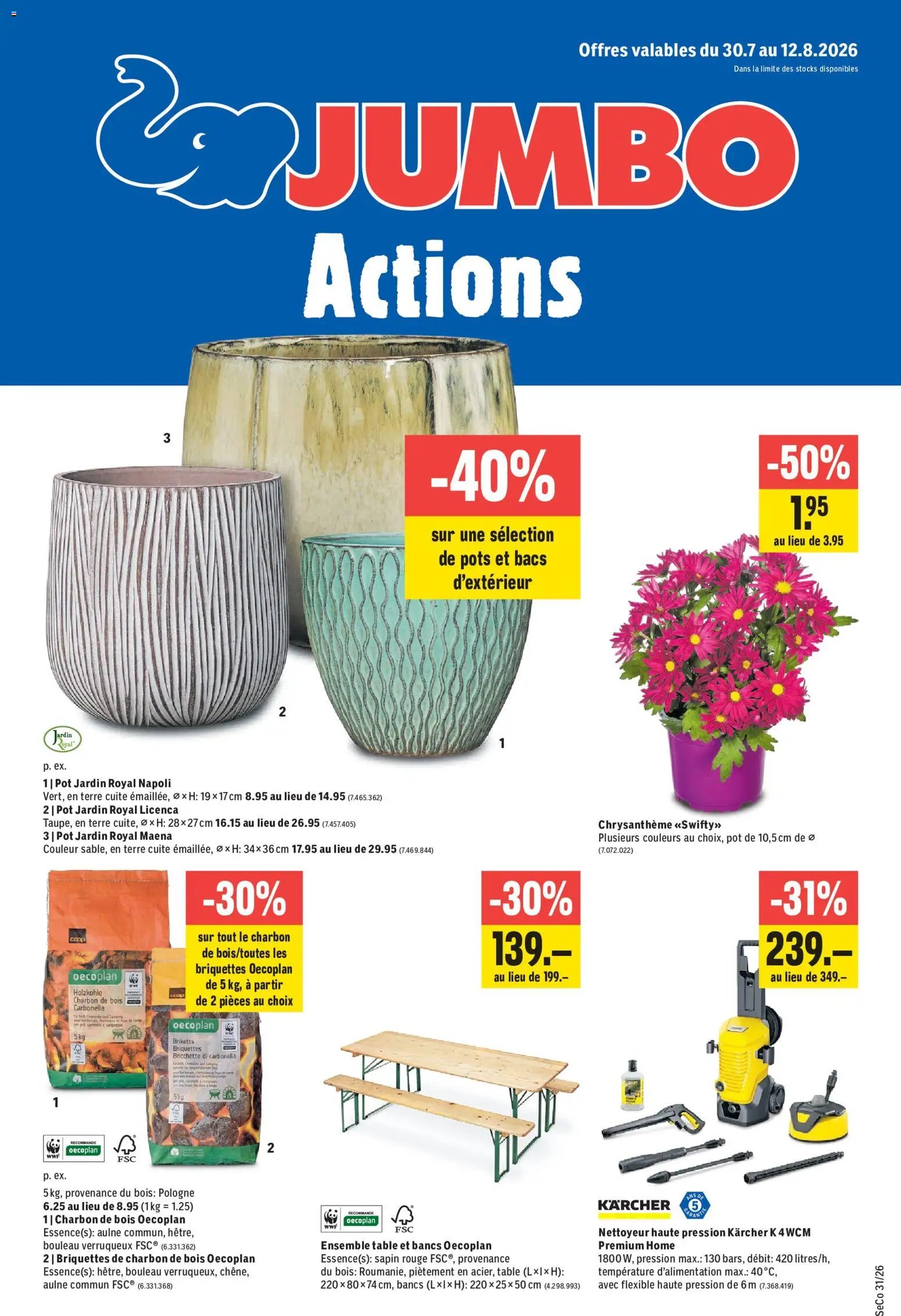 Jumbo aktionen FR