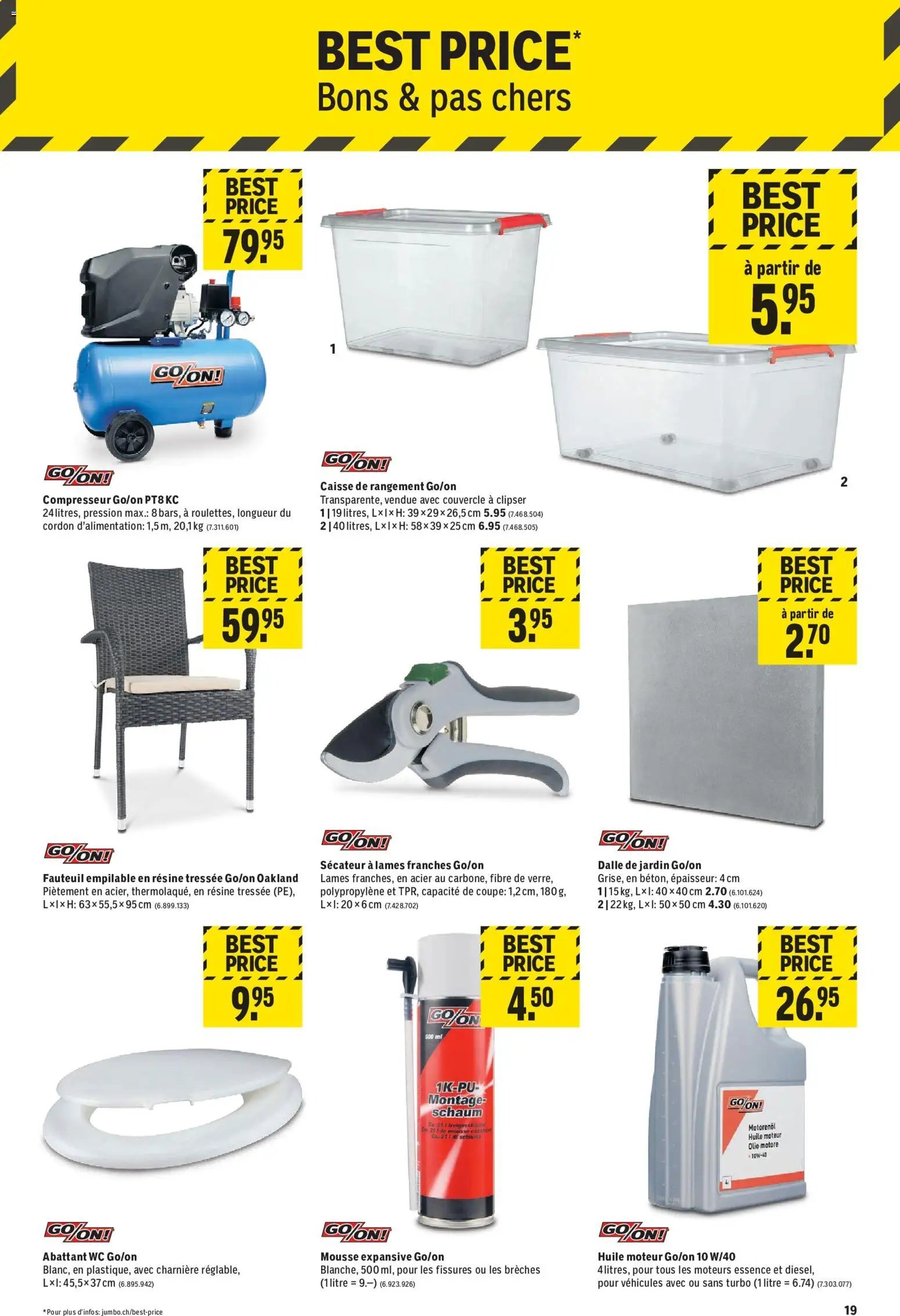Jumbo aktionen FR