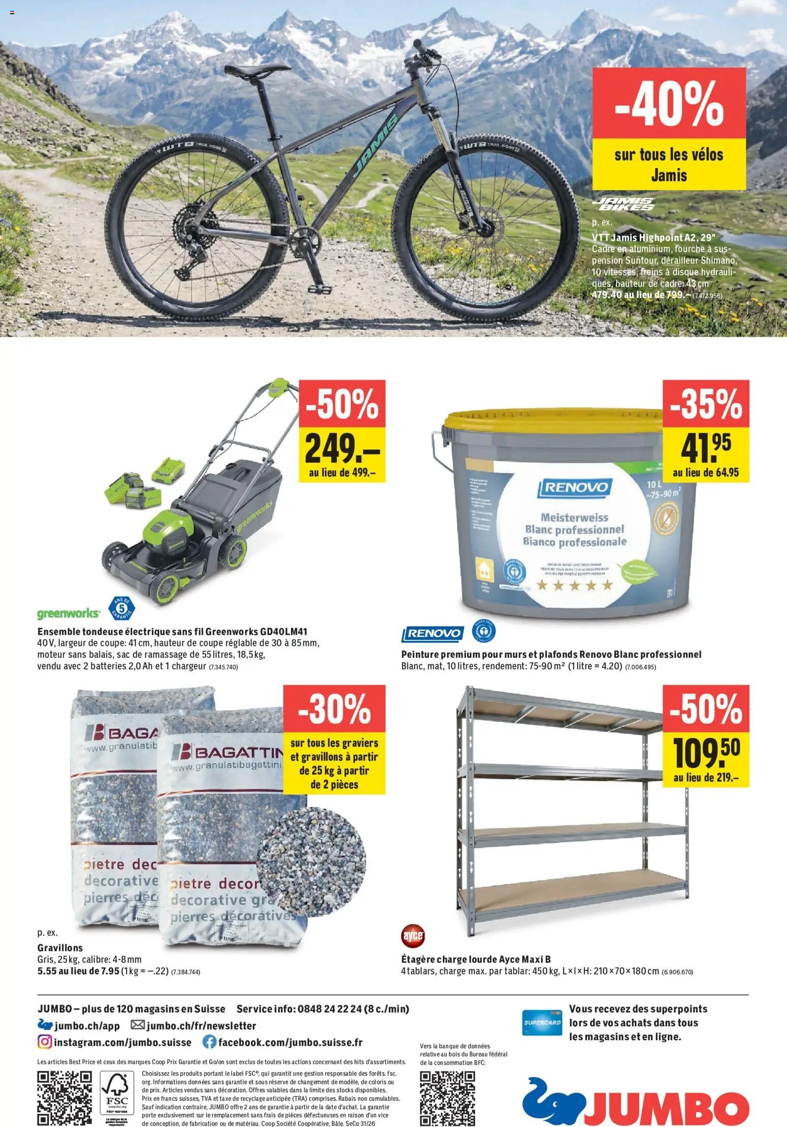 Jumbo aktionen FR