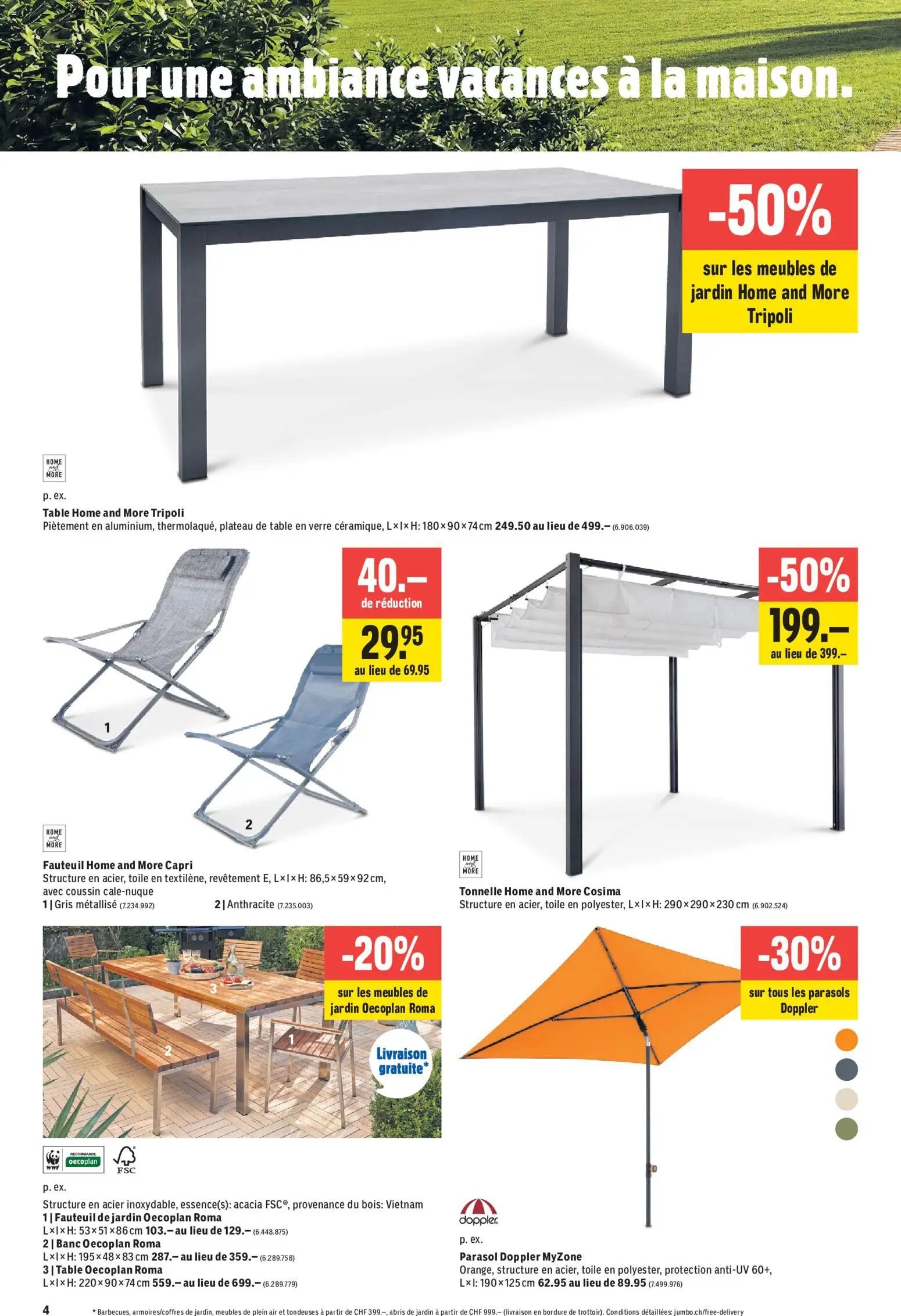Jumbo aktionen FR
