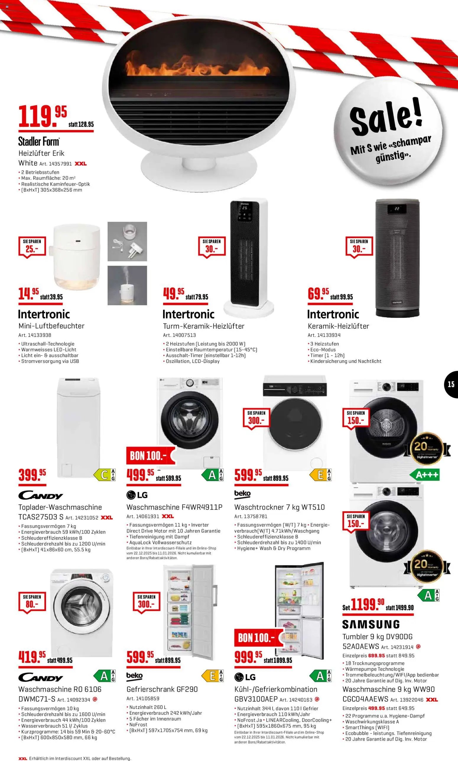 Interdiscount Aktionen (2025-12-22 - 2026-01-11)