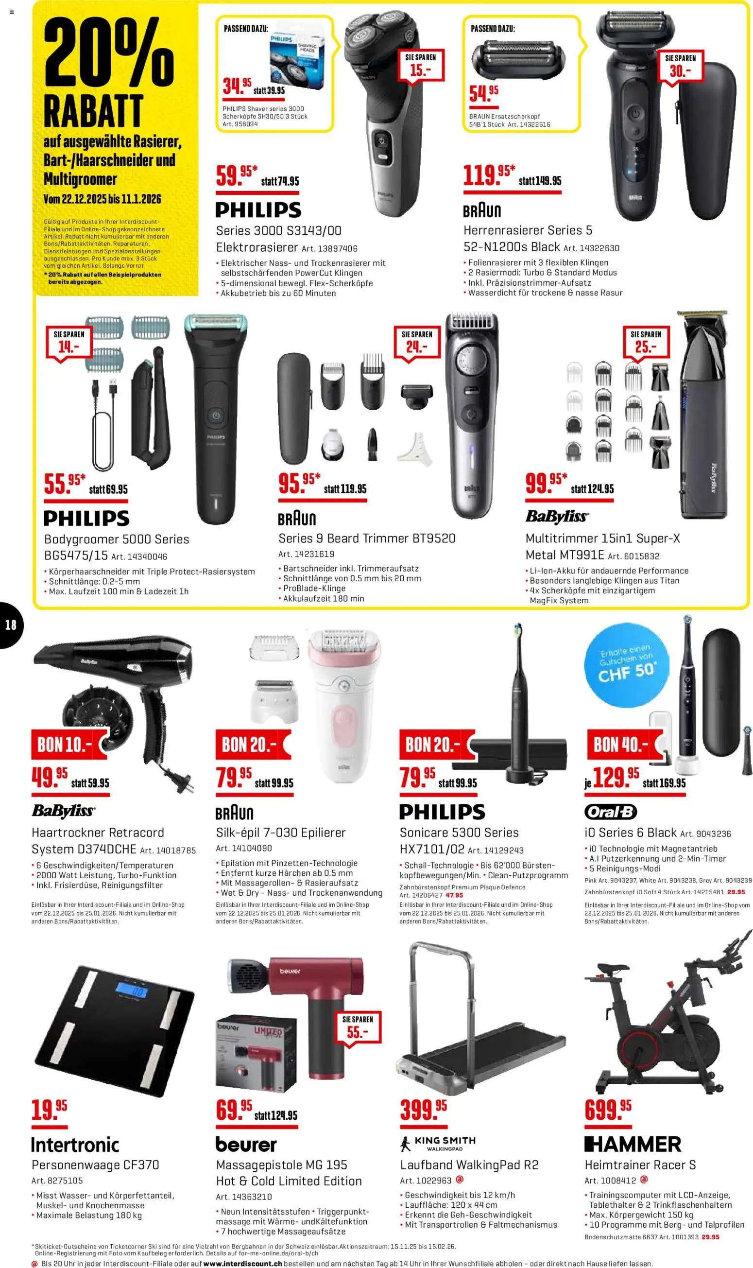 Interdiscount Aktionen (2025-12-22 - 2026-01-11)