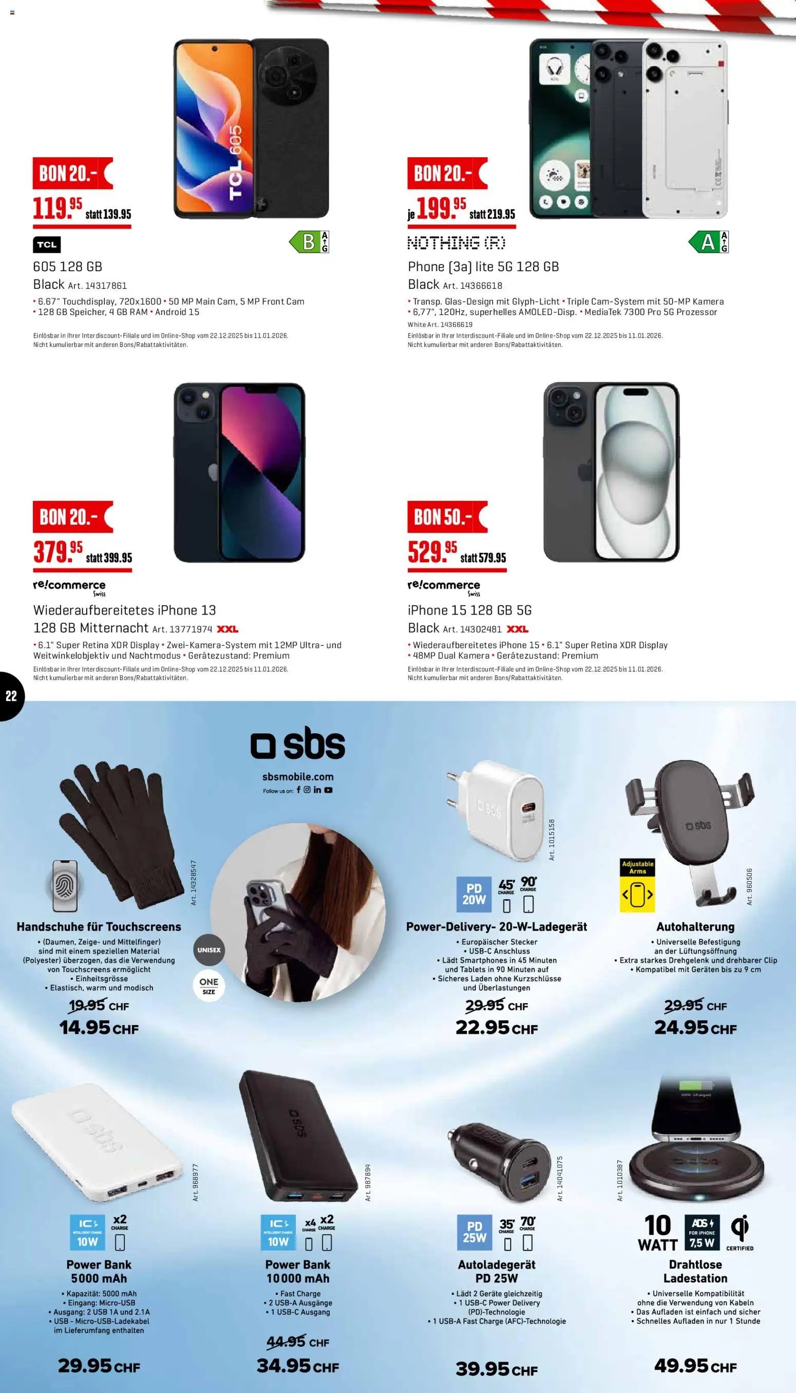 Interdiscount Aktionen (2025-12-22 - 2026-01-11)