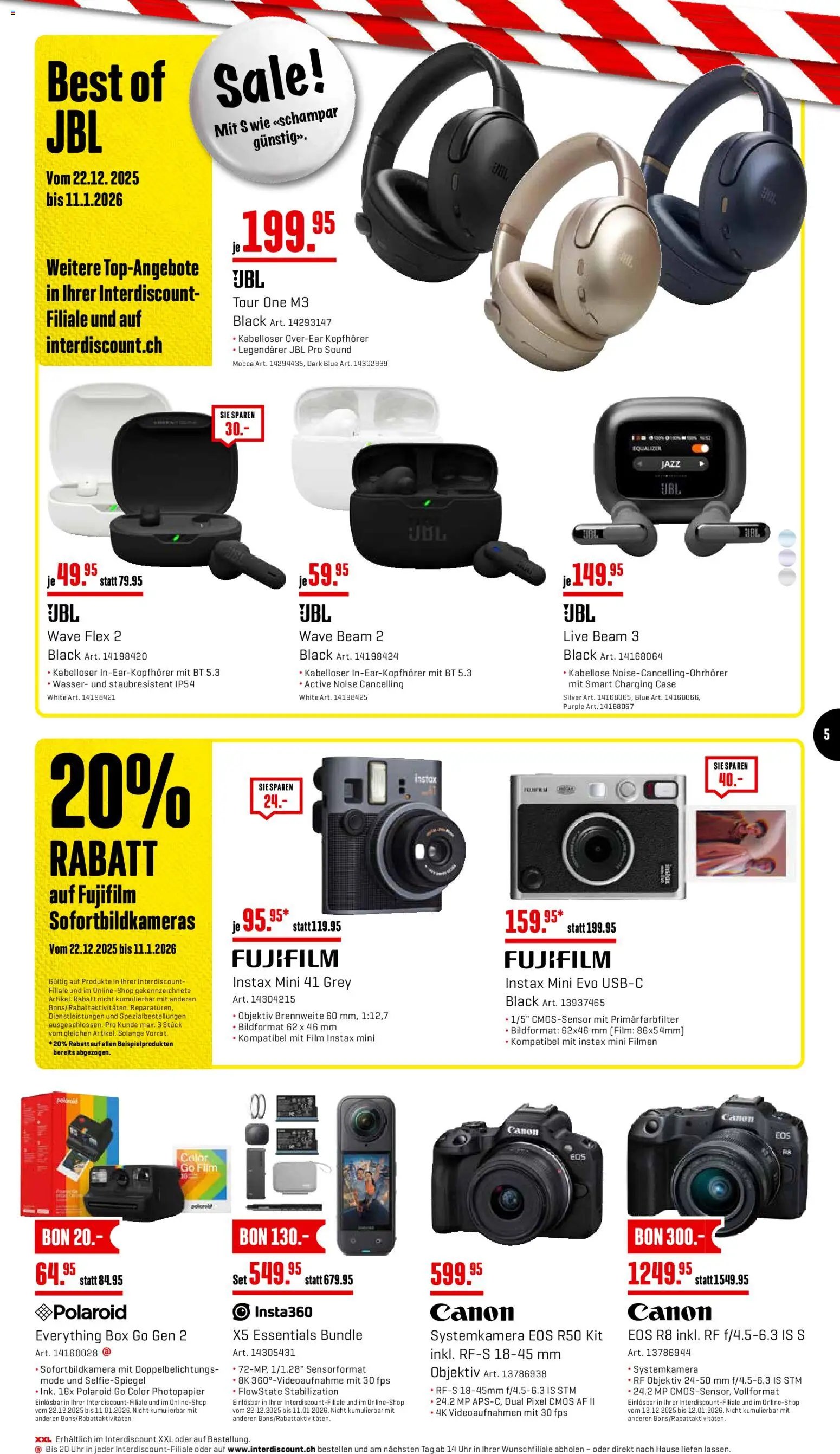 Interdiscount Aktionen (2025-12-22 - 2026-01-11)