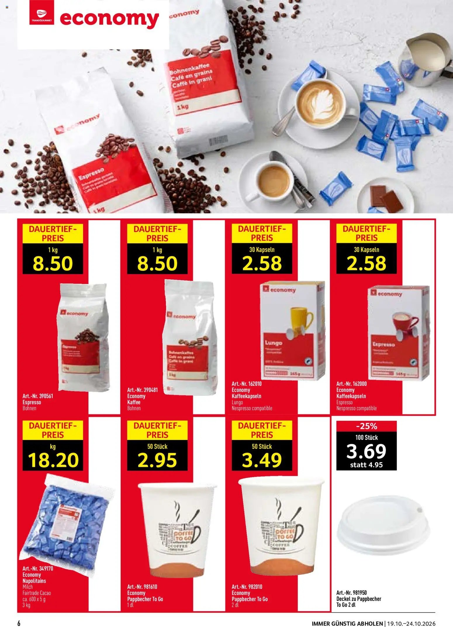 Prodega aktionen Kaffeekompetenz