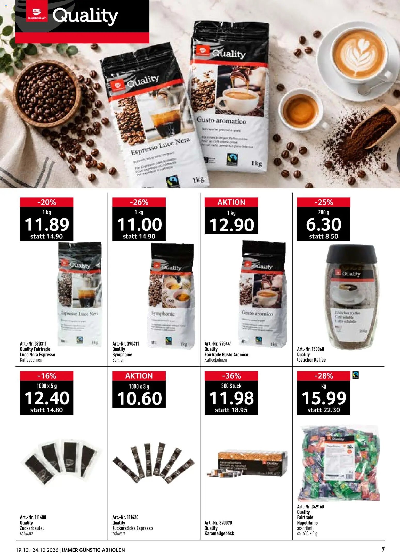 Prodega aktionen Kaffeekompetenz