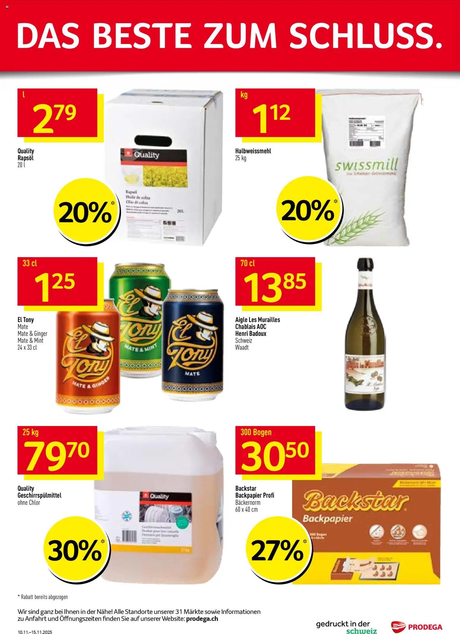 Prodega Aktionen (2025-11-10 - 2025-11-15) | 36