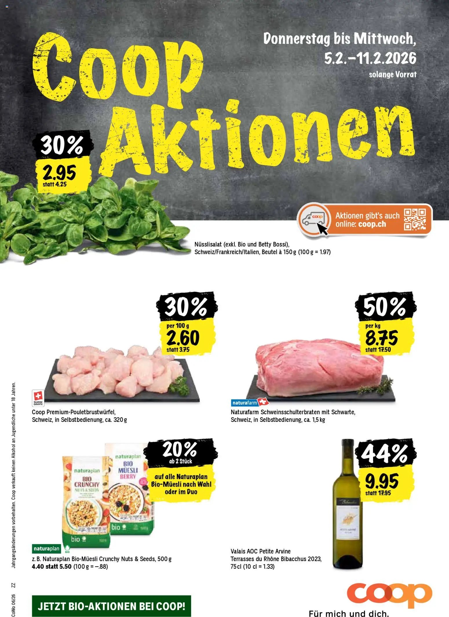 Coop Aktionen (2026-02-05 - 2026-02-11)