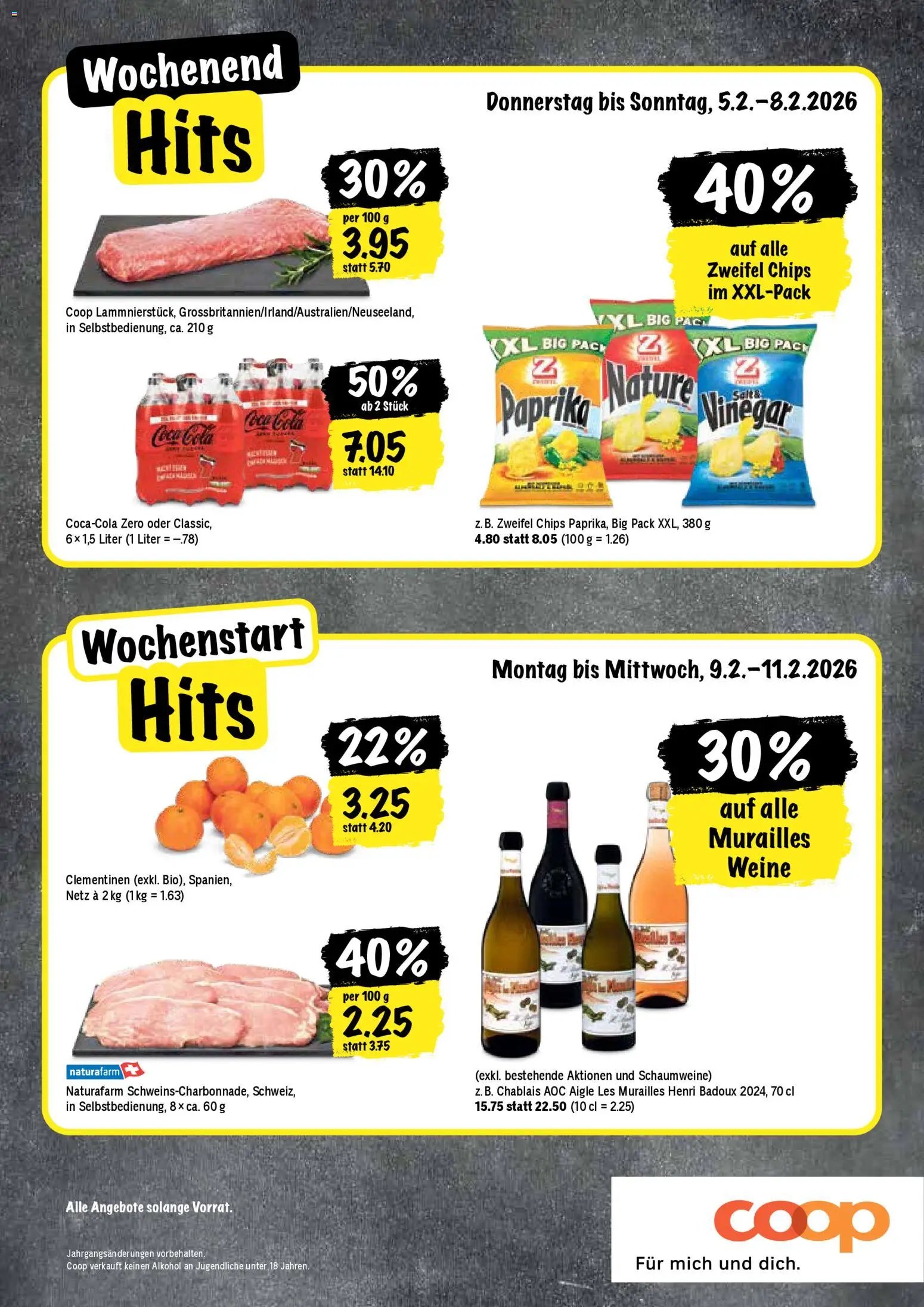 Coop Aktionen (2026-02-05 - 2026-02-11)