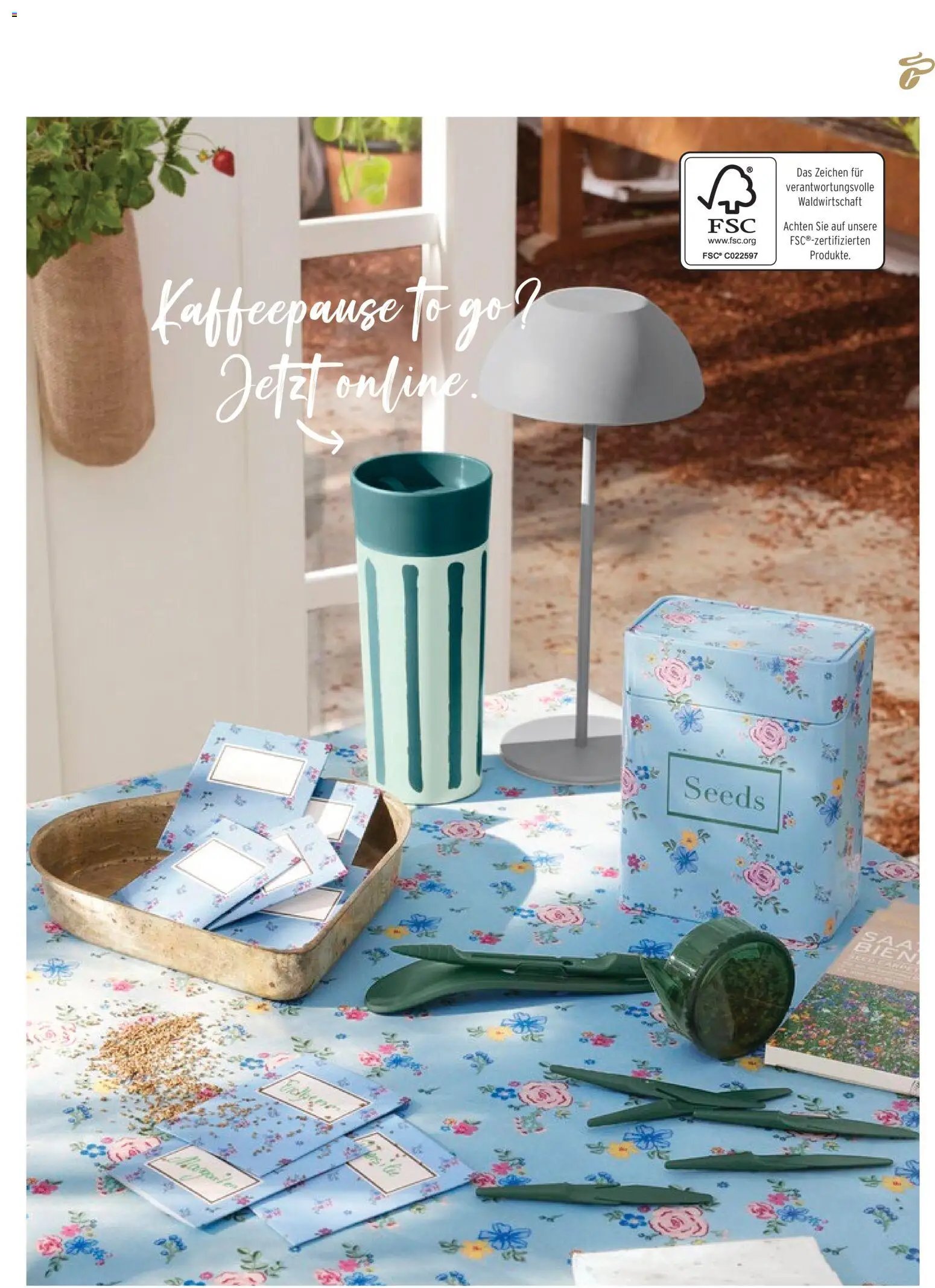 Tchibo aktionen Glück wächst im Grünen (2026-04-07 - 2026-04-27)