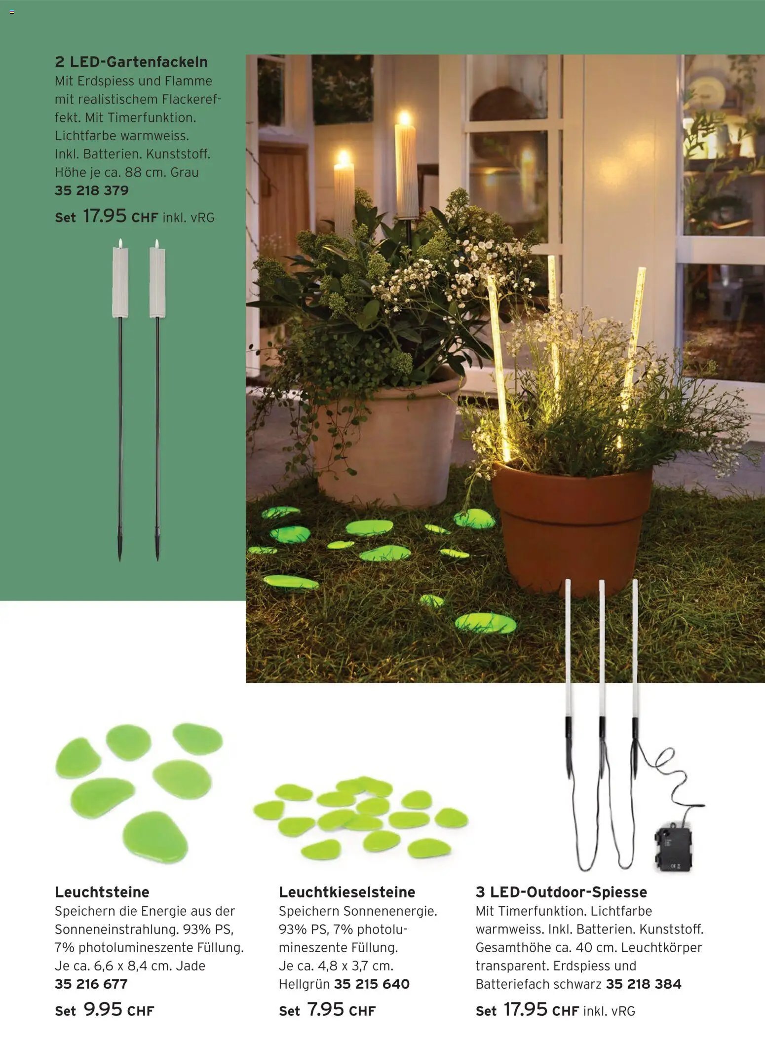 Tchibo aktionen Glück wächst im Grünen (2026-04-07 - 2026-04-27)