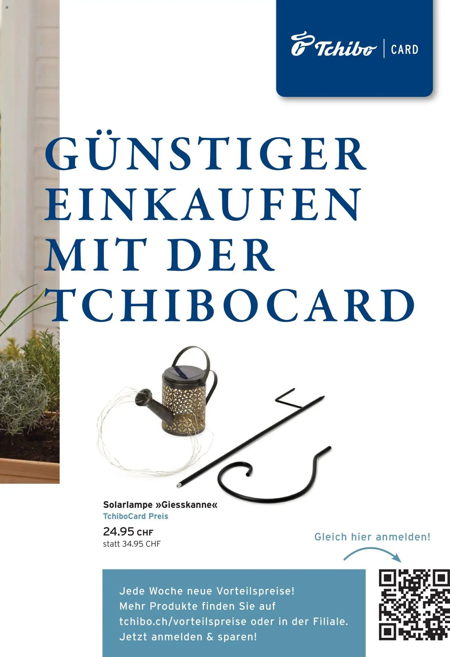 Tchibo aktionen Glück wächst im Grünen (2026-04-07 - 2026-04-27)