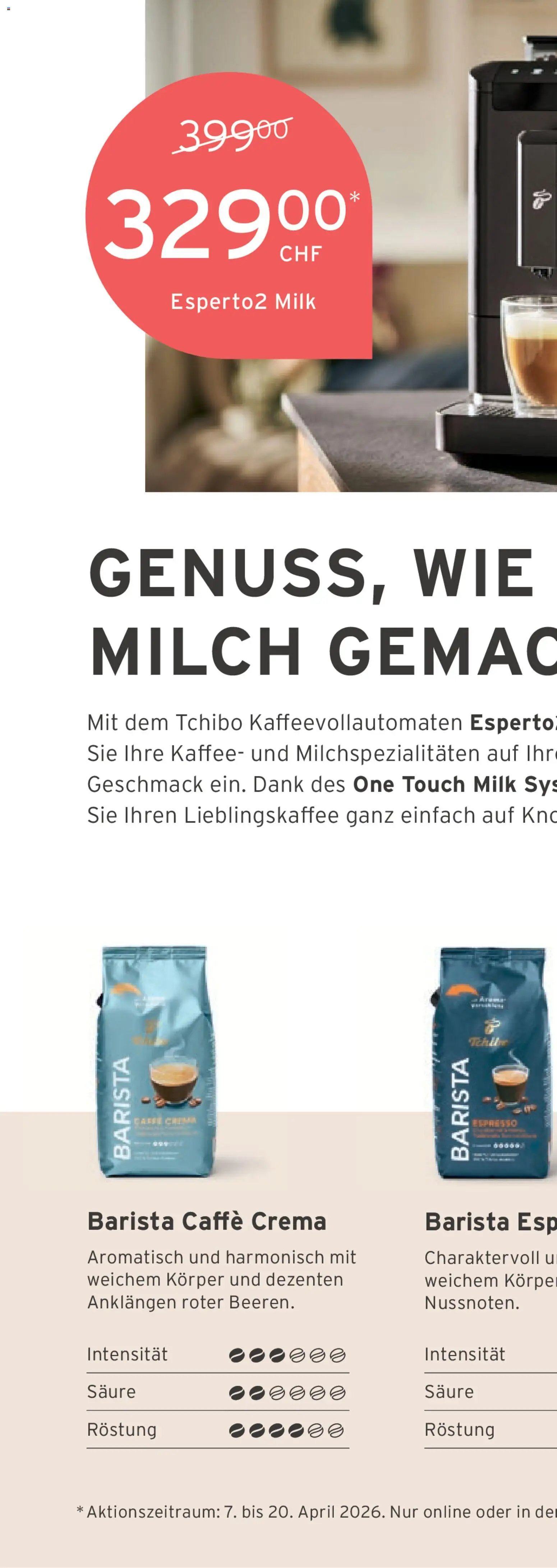 Tchibo aktionen Glück wächst im Grünen (2026-04-07 - 2026-04-27)