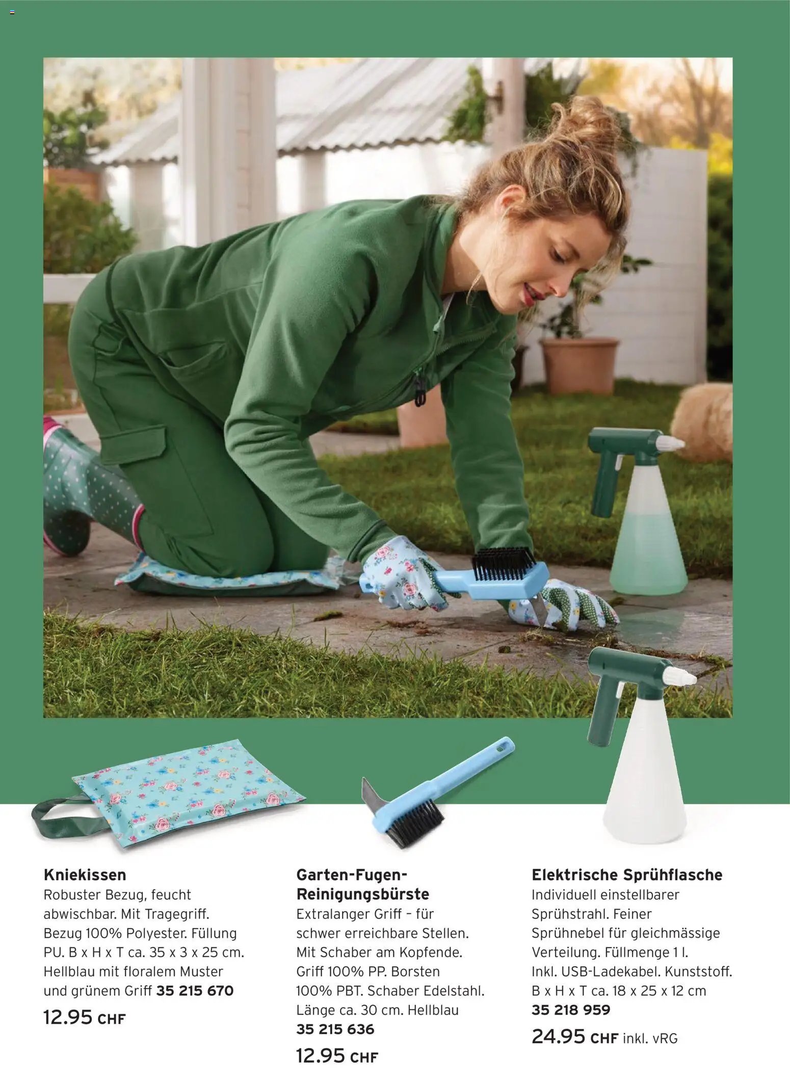 Tchibo aktionen Glück wächst im Grünen (2026-04-07 - 2026-04-27)