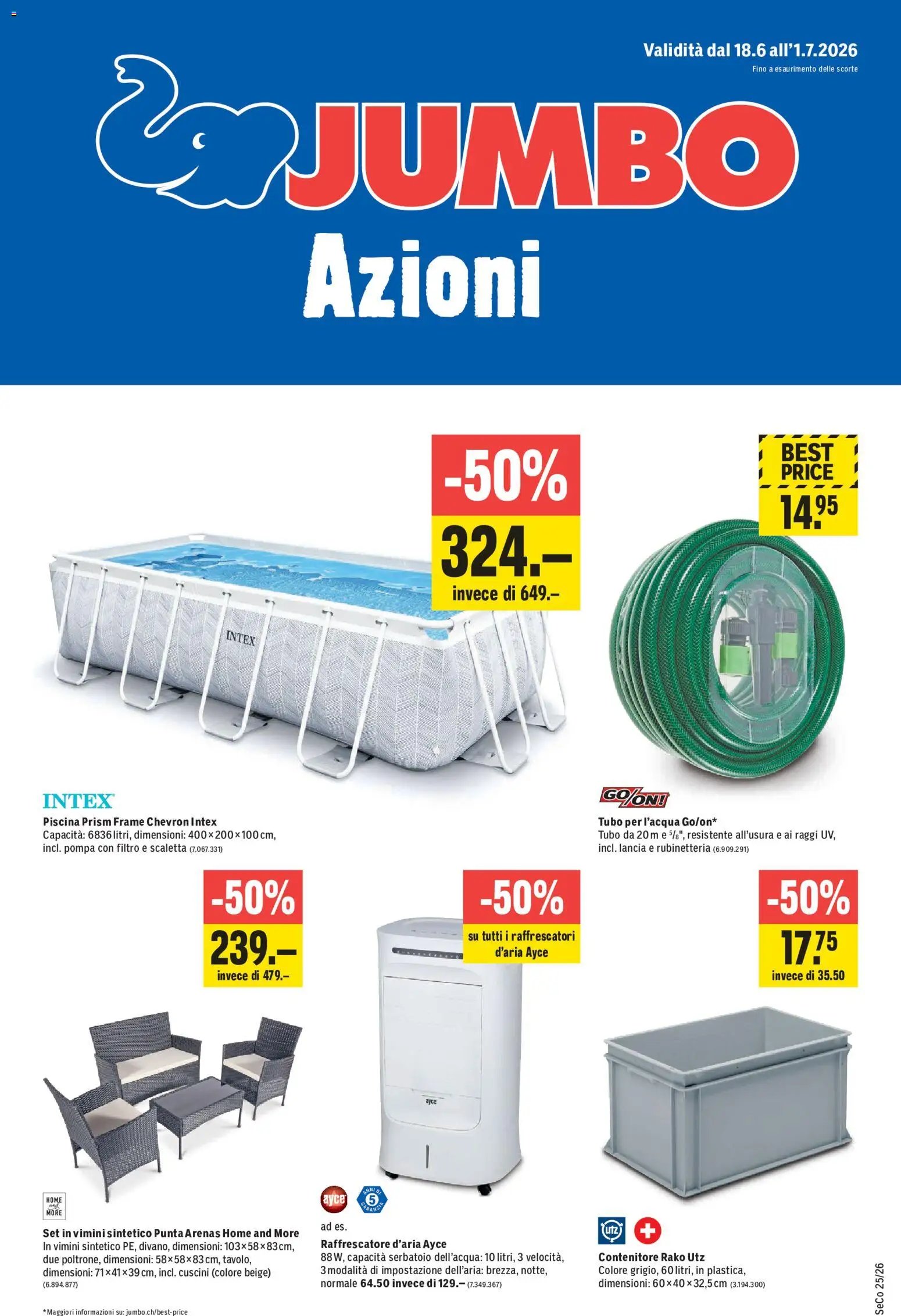 Jumbo aktionen IT