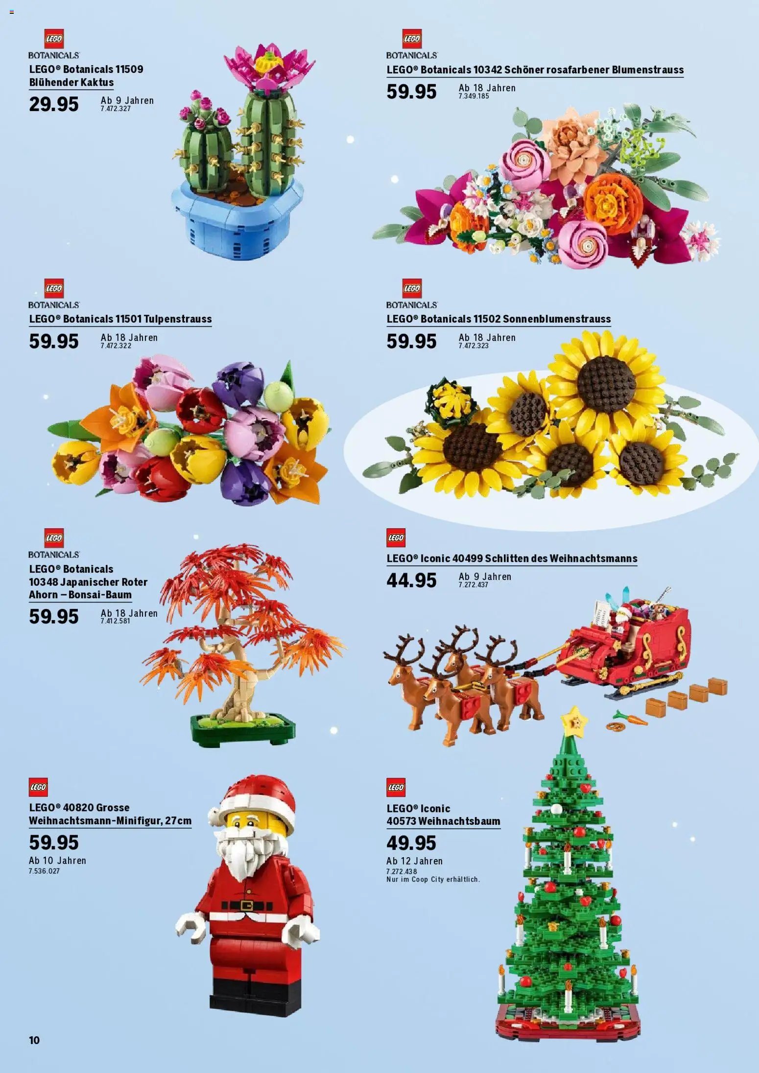 Coop City aktionen Spielwarenkatalog