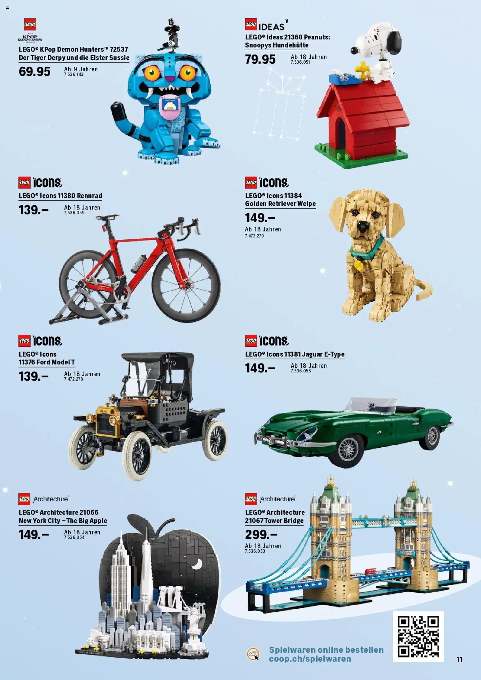 Coop City aktionen Spielwarenkatalog