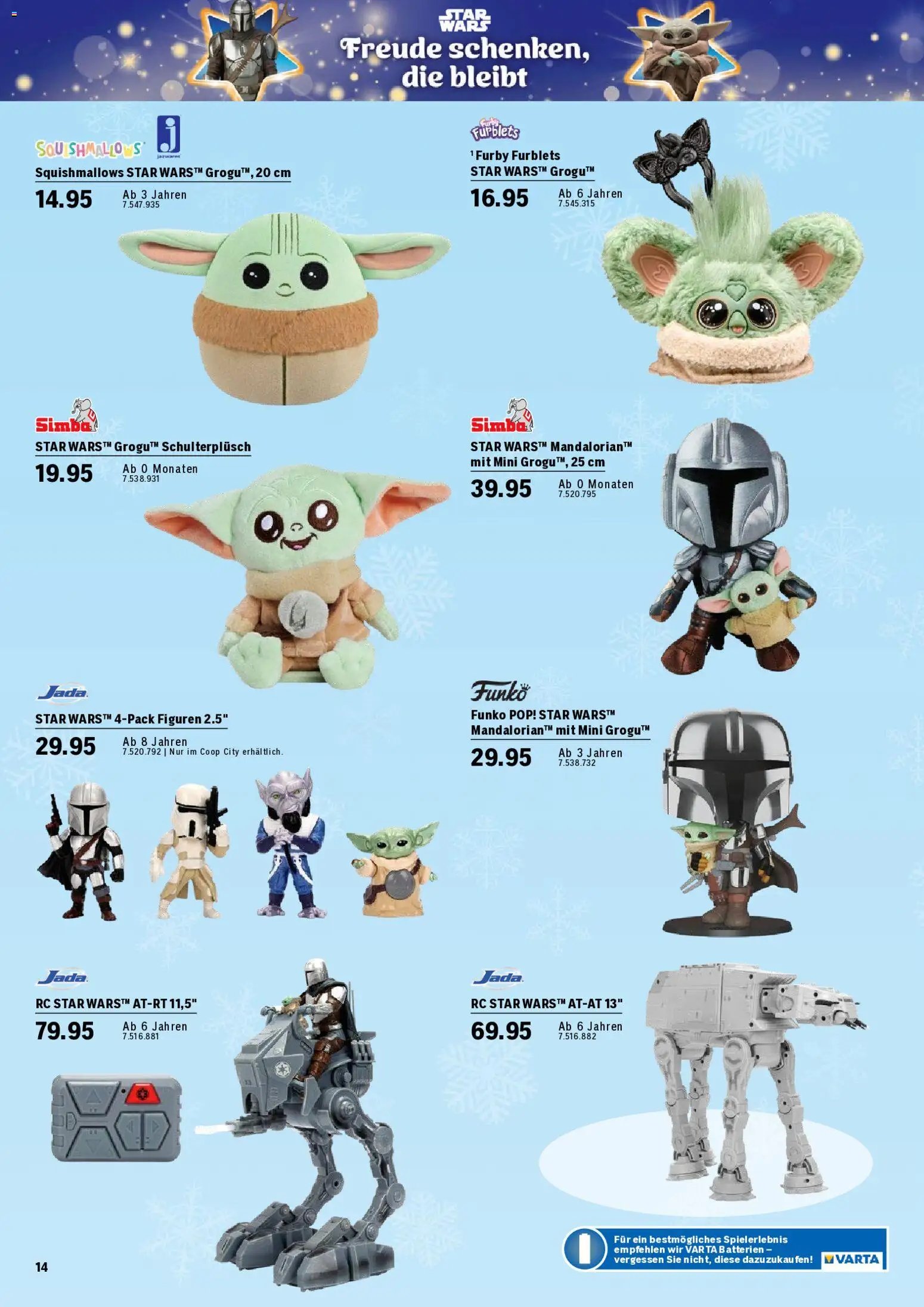 Coop City aktionen Spielwarenkatalog
