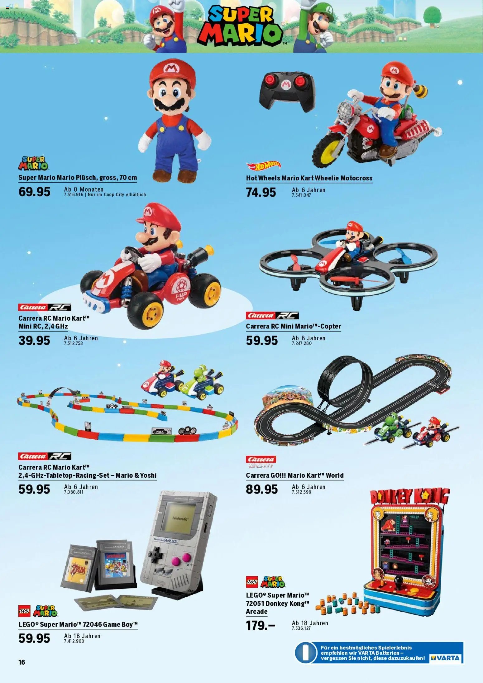 Coop City aktionen Spielwarenkatalog