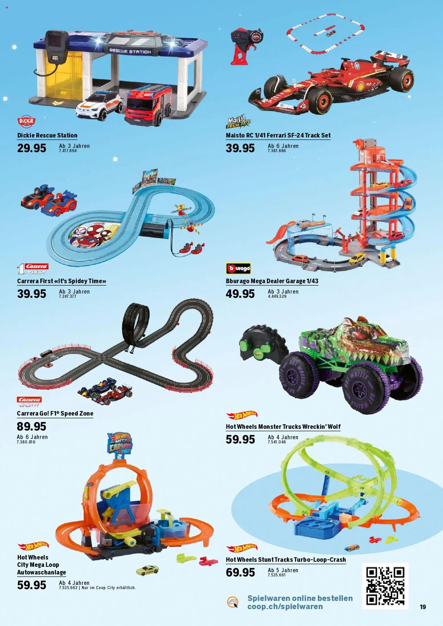 Coop City aktionen Spielwarenkatalog