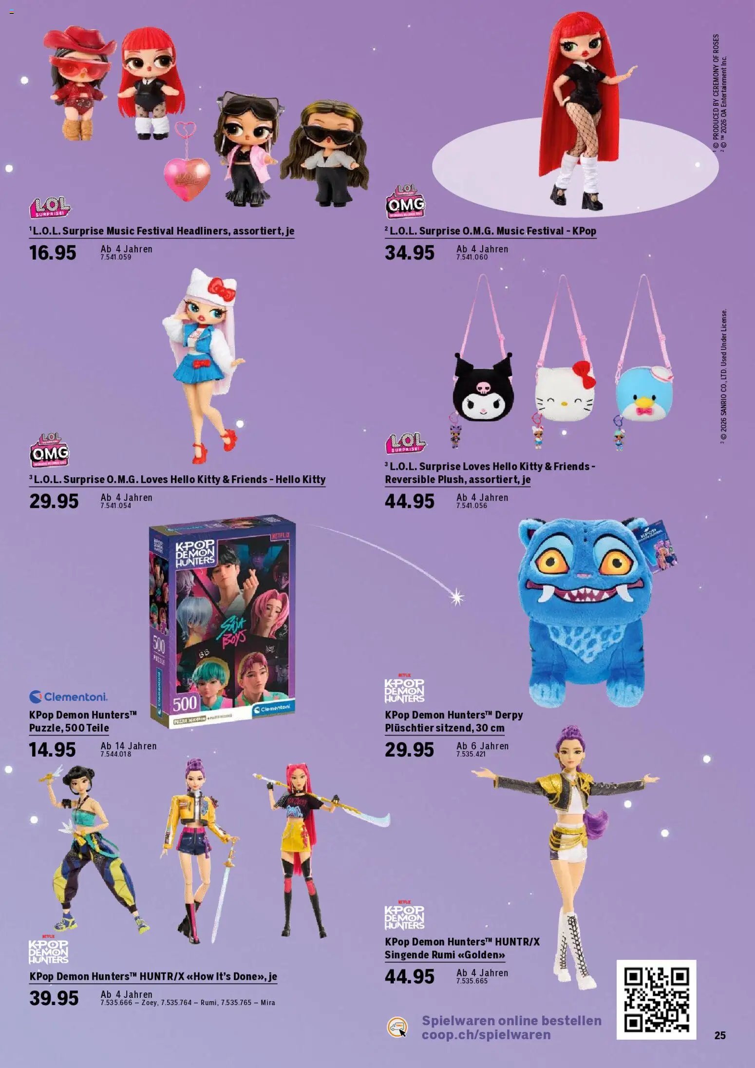 Coop City aktionen Spielwarenkatalog