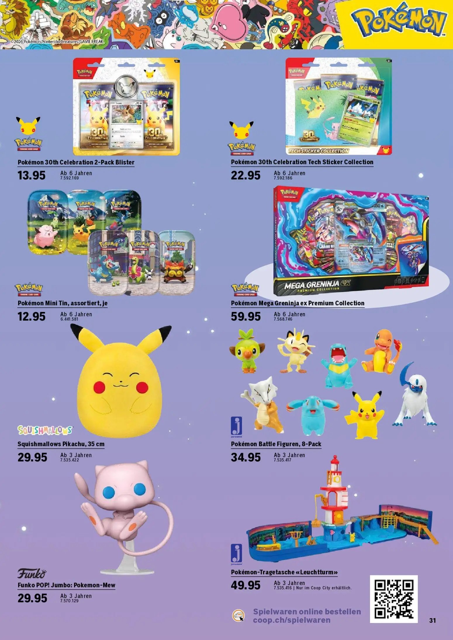 Coop City aktionen Spielwarenkatalog
