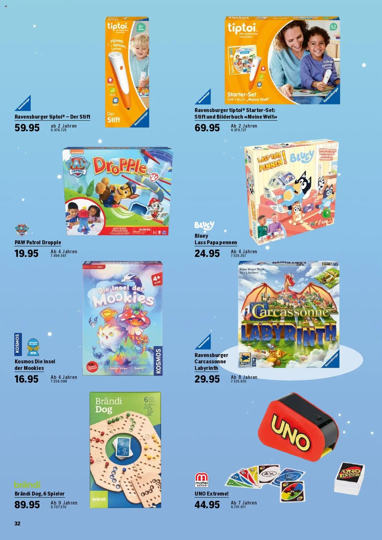 Coop City aktionen Spielwarenkatalog