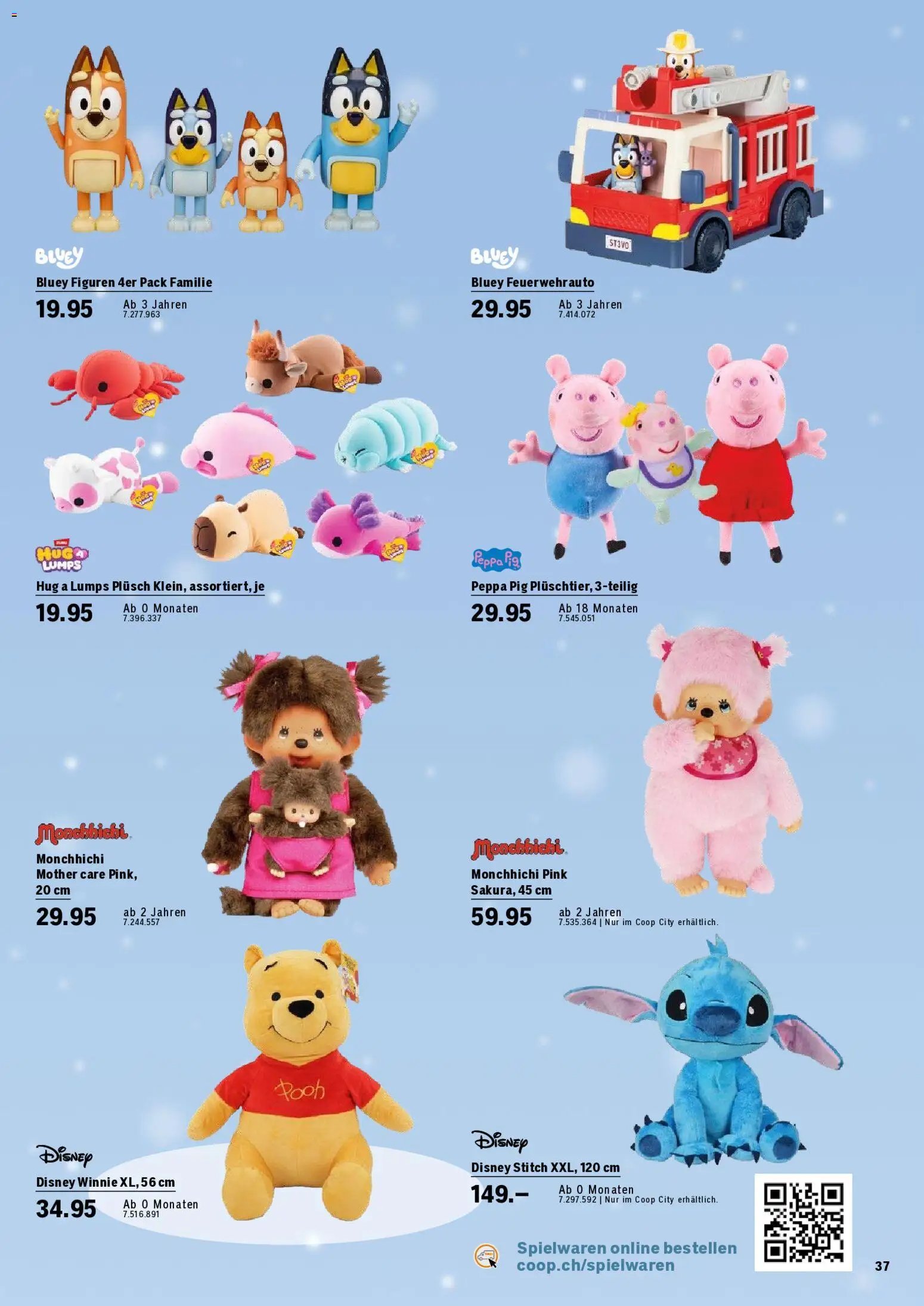Coop City aktionen Spielwarenkatalog