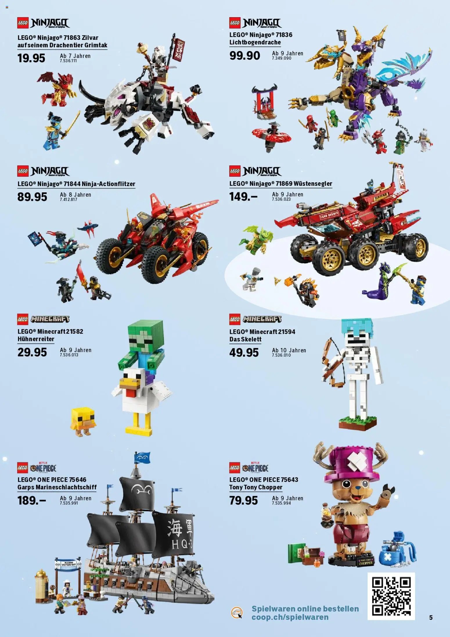 Coop City aktionen Spielwarenkatalog