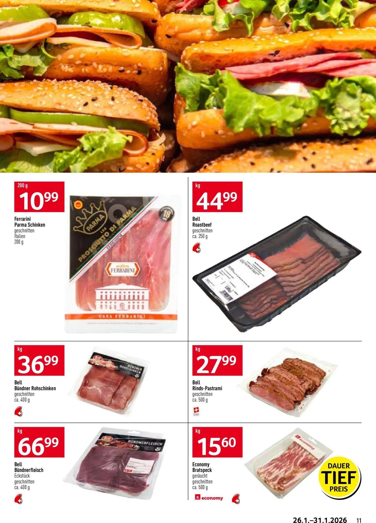 Prodega Aktionen Bäckerei (2026-01-26 - 2026-01-31) | 11