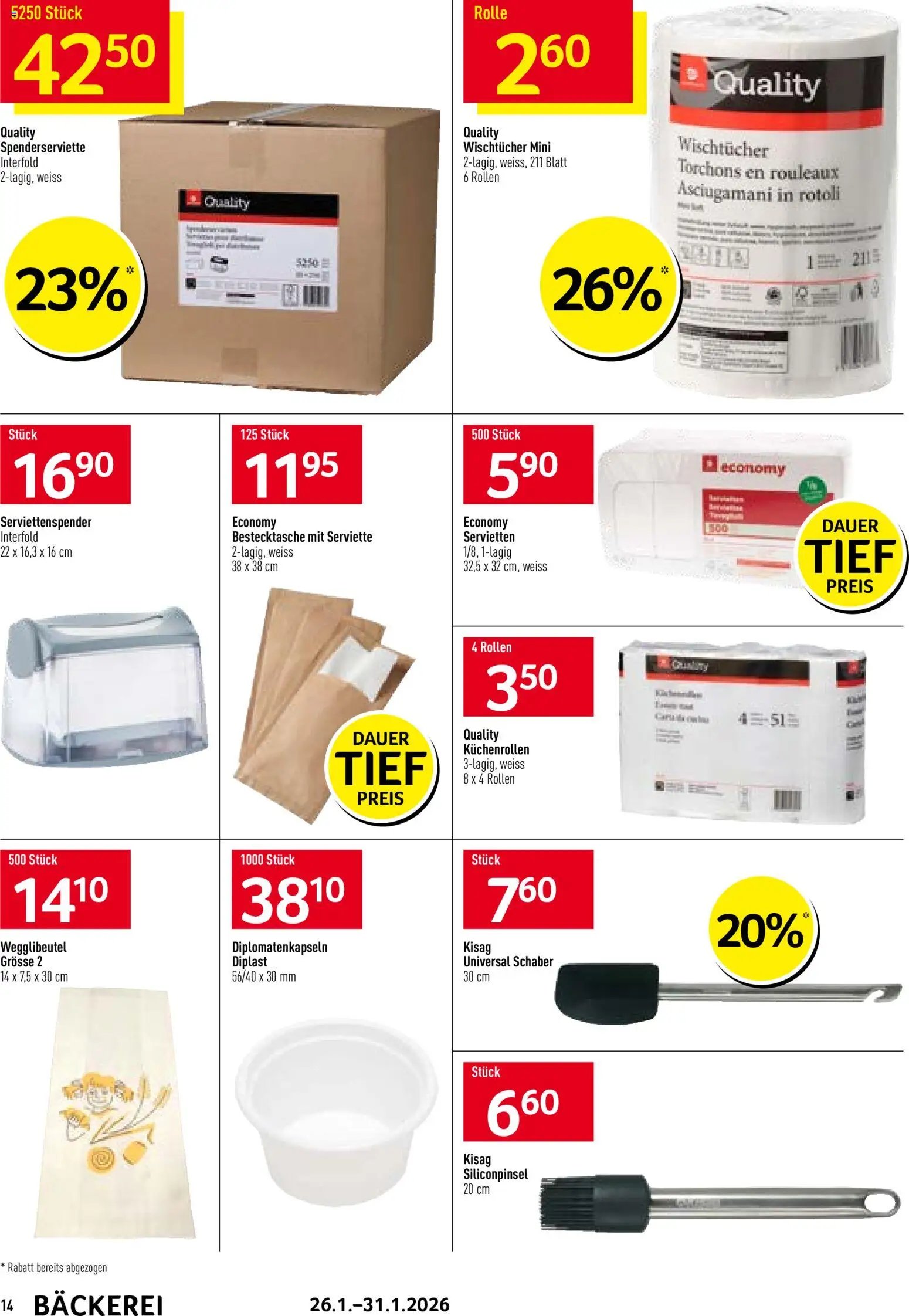 Prodega Aktionen Bäckerei (2026-01-26 - 2026-01-31) | 14