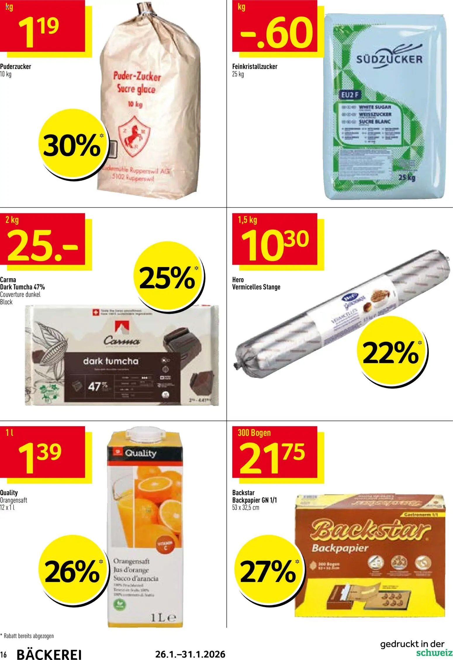 Prodega Aktionen Bäckerei (2026-01-26 - 2026-01-31) | 16