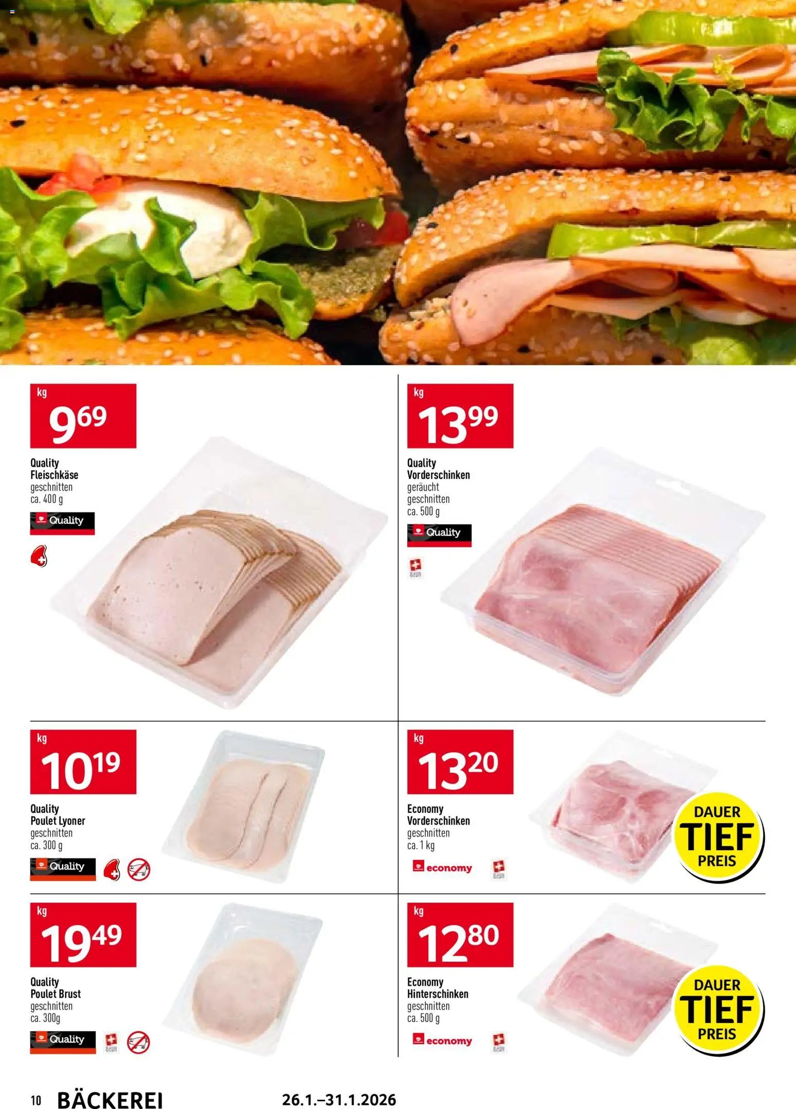 Prodega Aktionen Bäckerei (2026-01-26 - 2026-01-31) | 10