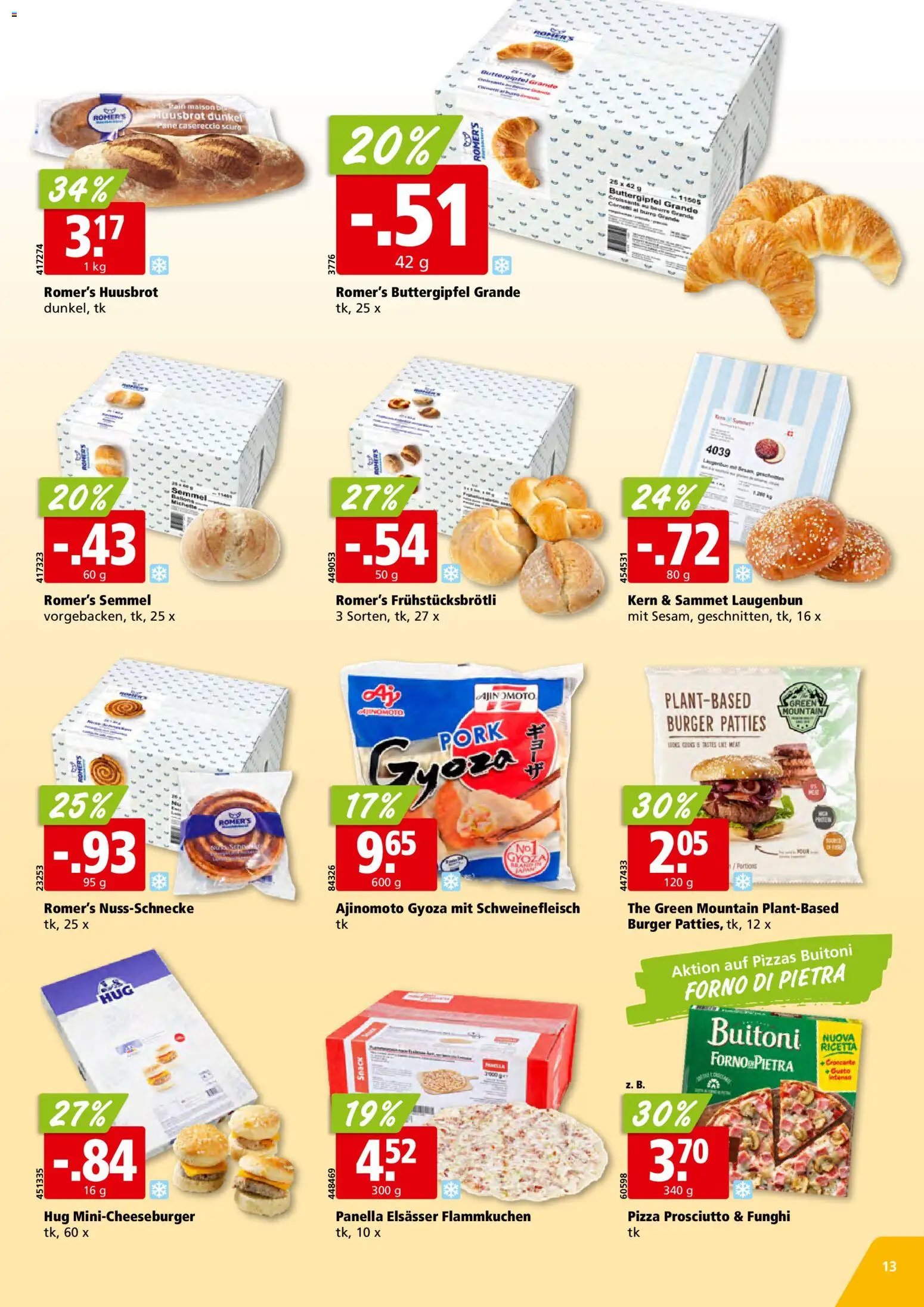 Aligro Aktionen Schlieren, Gossau SG, Frauenfeld, Rapperswil-Jona, Sargans, Bern, Brüttisellen, Pratteln, Emmen, Spreitenbach (2025-11-03 - 2025-11-08) | 13