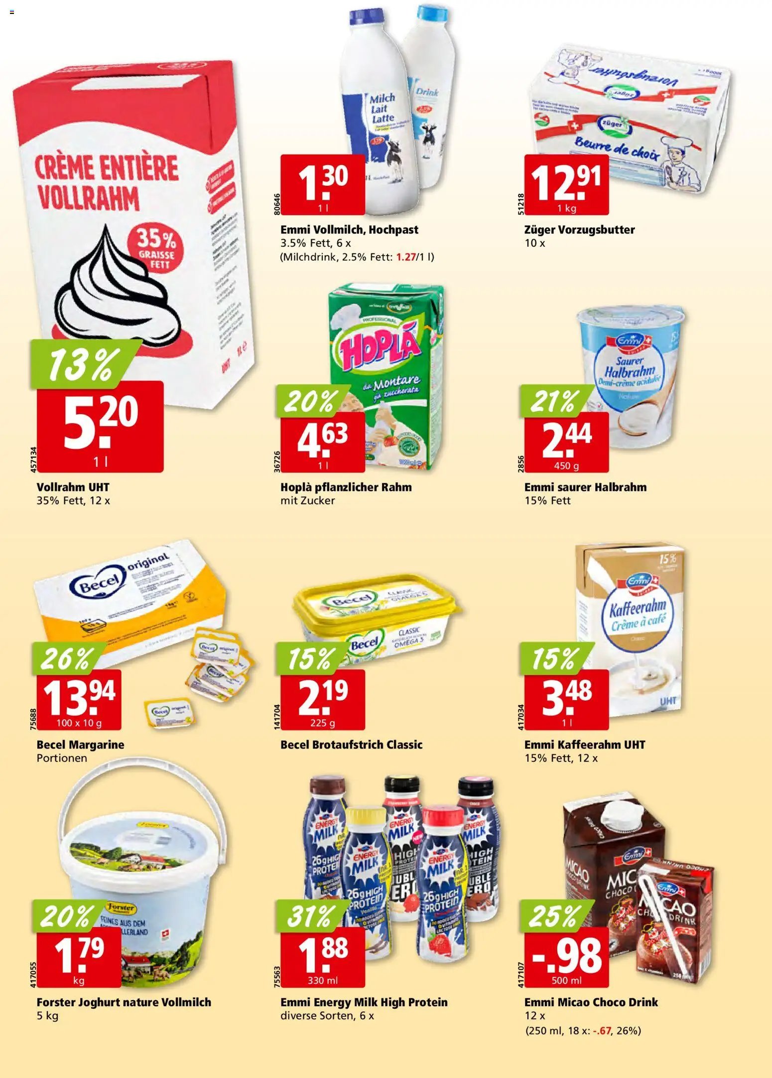 Aligro Aktionen Schlieren, Gossau SG, Frauenfeld, Rapperswil-Jona, Sargans, Bern, Brüttisellen, Pratteln, Emmen, Spreitenbach (2025-11-03 - 2025-11-08) | 14