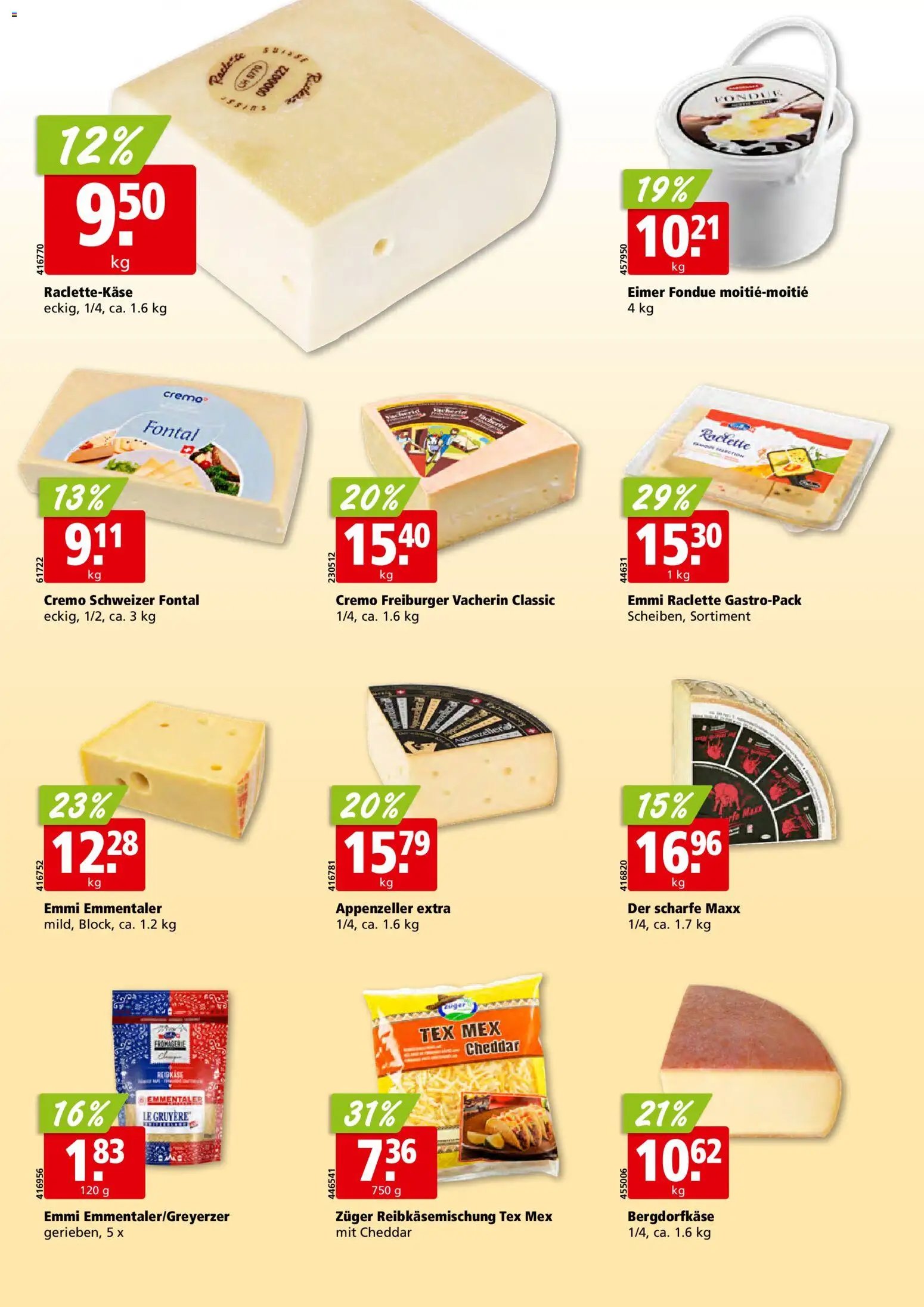 Aligro Aktionen Schlieren, Gossau SG, Frauenfeld, Rapperswil-Jona, Sargans, Bern, Brüttisellen, Pratteln, Emmen, Spreitenbach (2025-11-03 - 2025-11-08) | 16