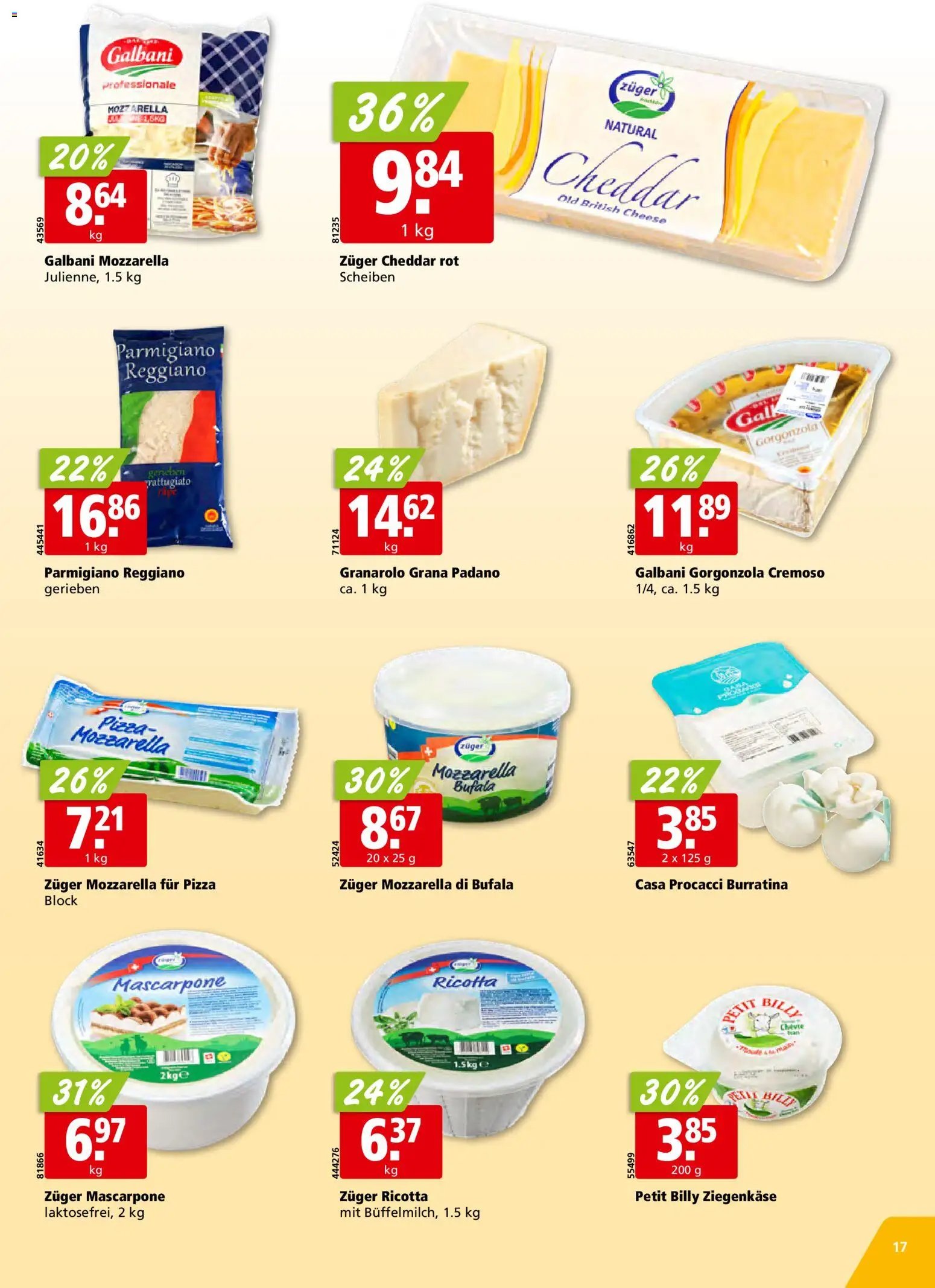 Aligro Aktionen Schlieren, Gossau SG, Frauenfeld, Rapperswil-Jona, Sargans, Bern, Brüttisellen, Pratteln, Emmen, Spreitenbach (2025-11-03 - 2025-11-08) | 17