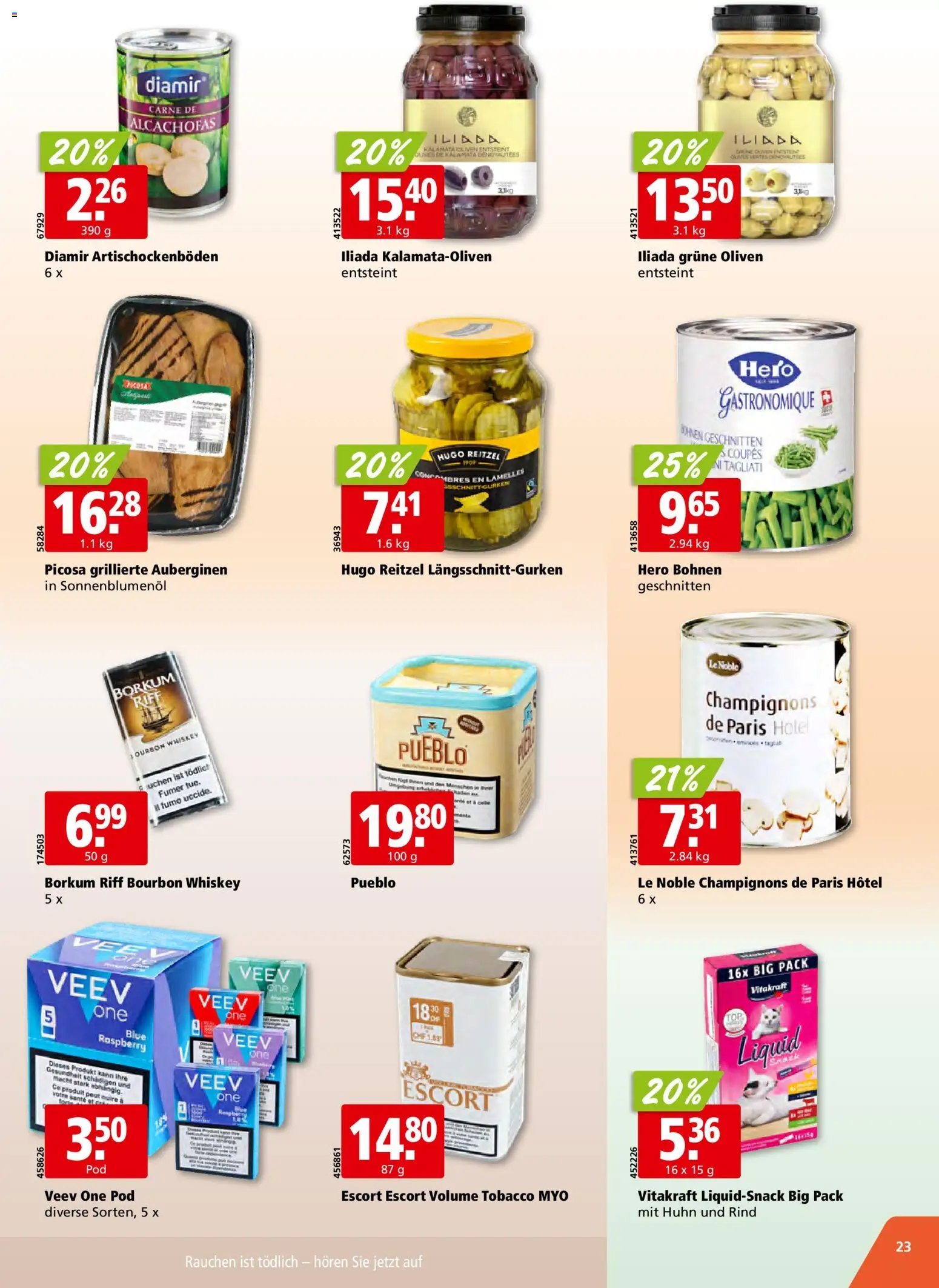 Aligro Aktionen Schlieren, Gossau SG, Frauenfeld, Rapperswil-Jona, Sargans, Bern, Brüttisellen, Pratteln, Emmen, Spreitenbach (2025-11-03 - 2025-11-08) | 23